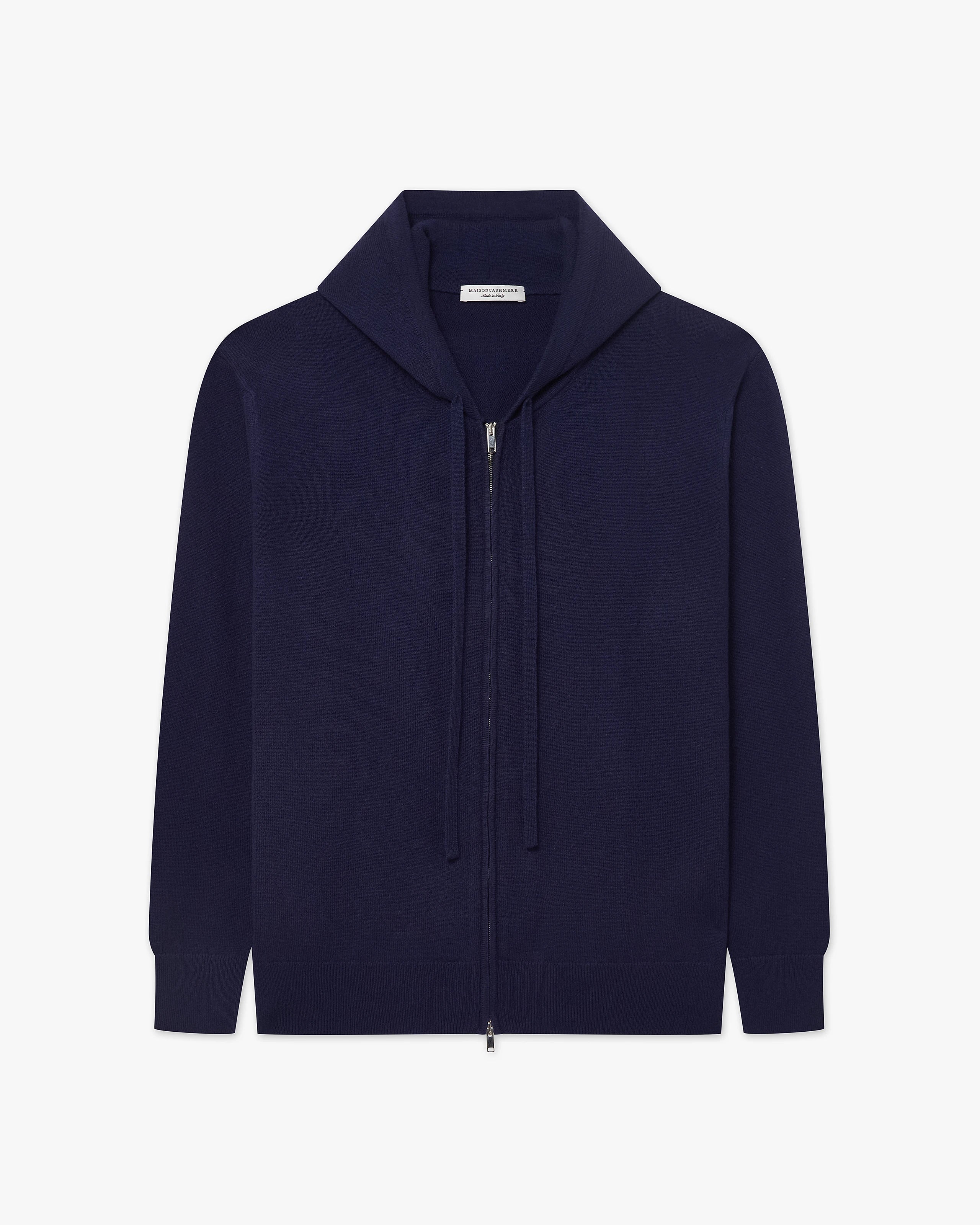 Men's Gramercy Zip Hoodie - Blue Cashmere