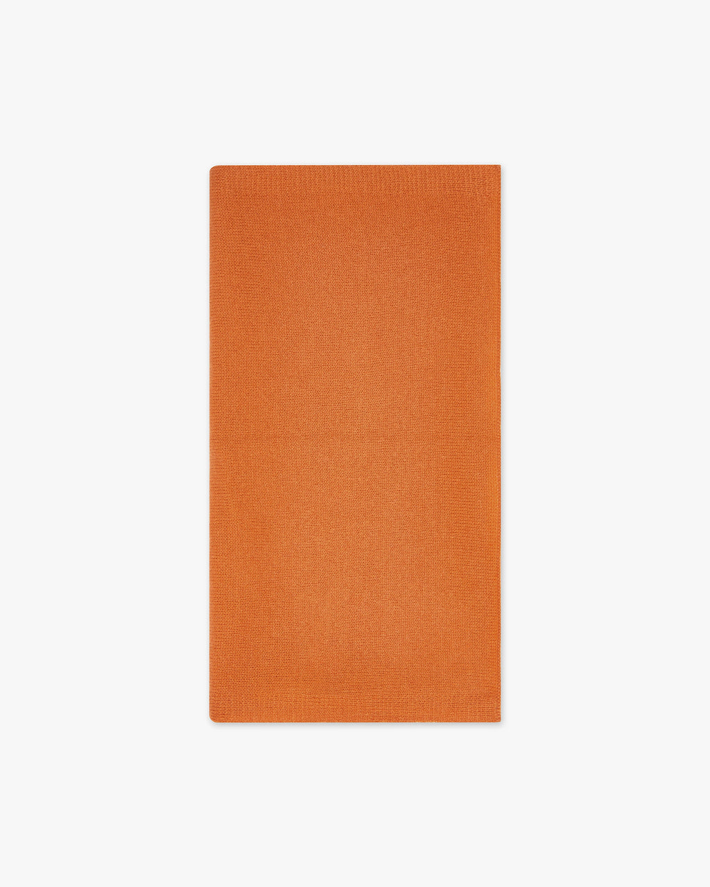Men's Essential Maxi Scarf - Orange Cashmere