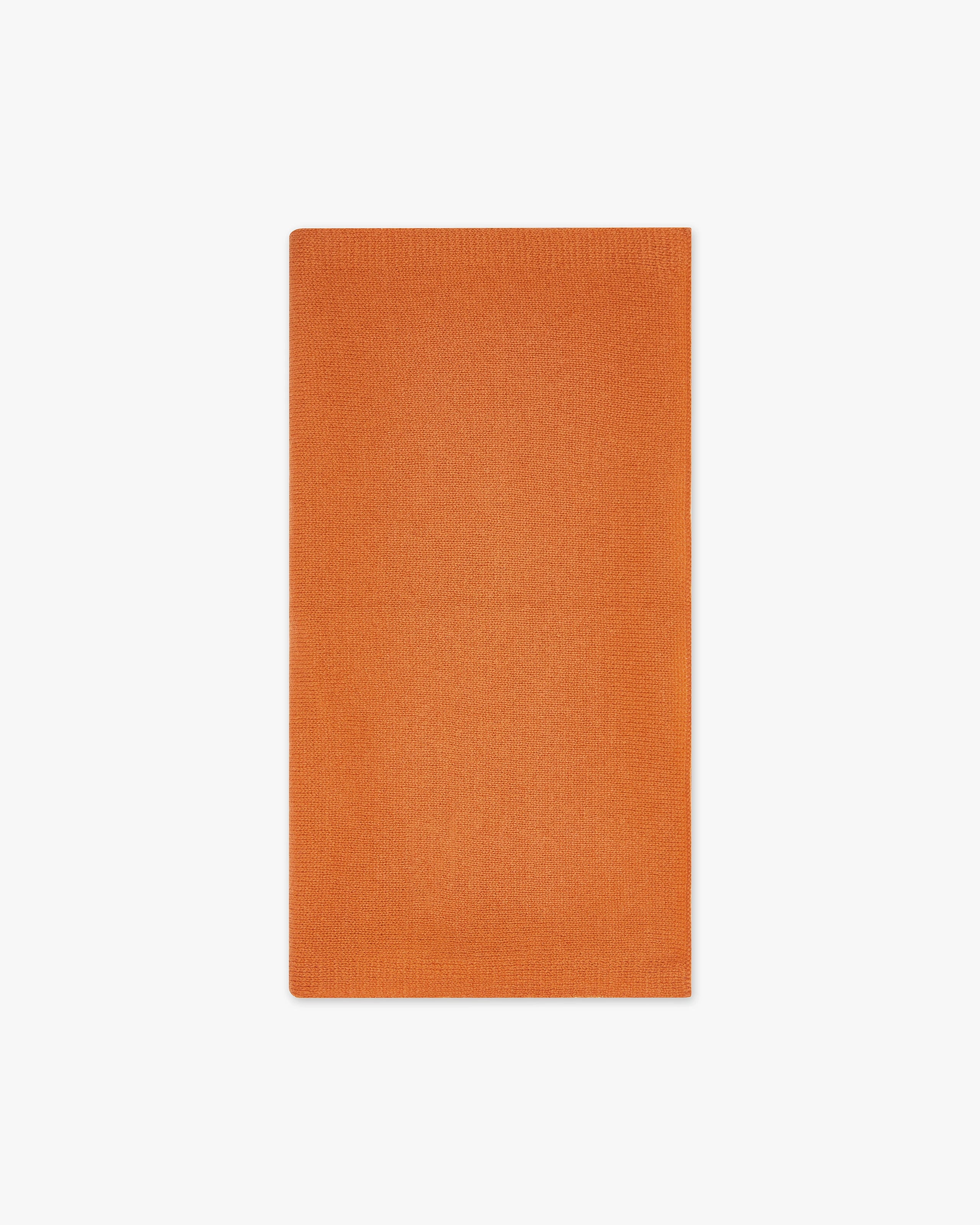 Men's Essential Maxi Scarf - Orange Cashmere