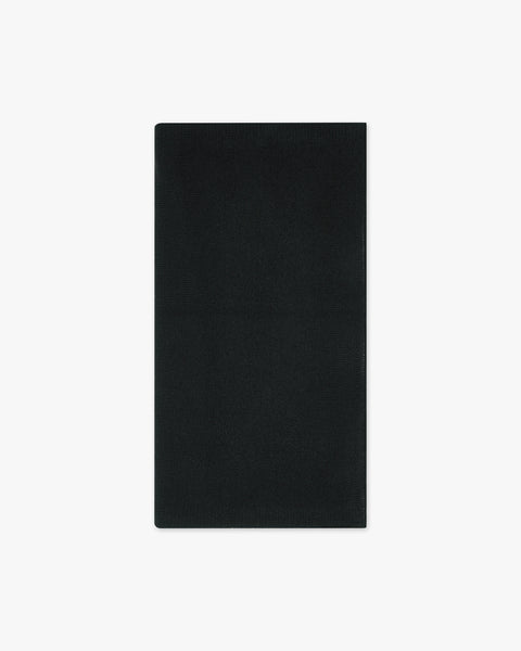 Men's Essential Maxi Scarf - Black Cashmere