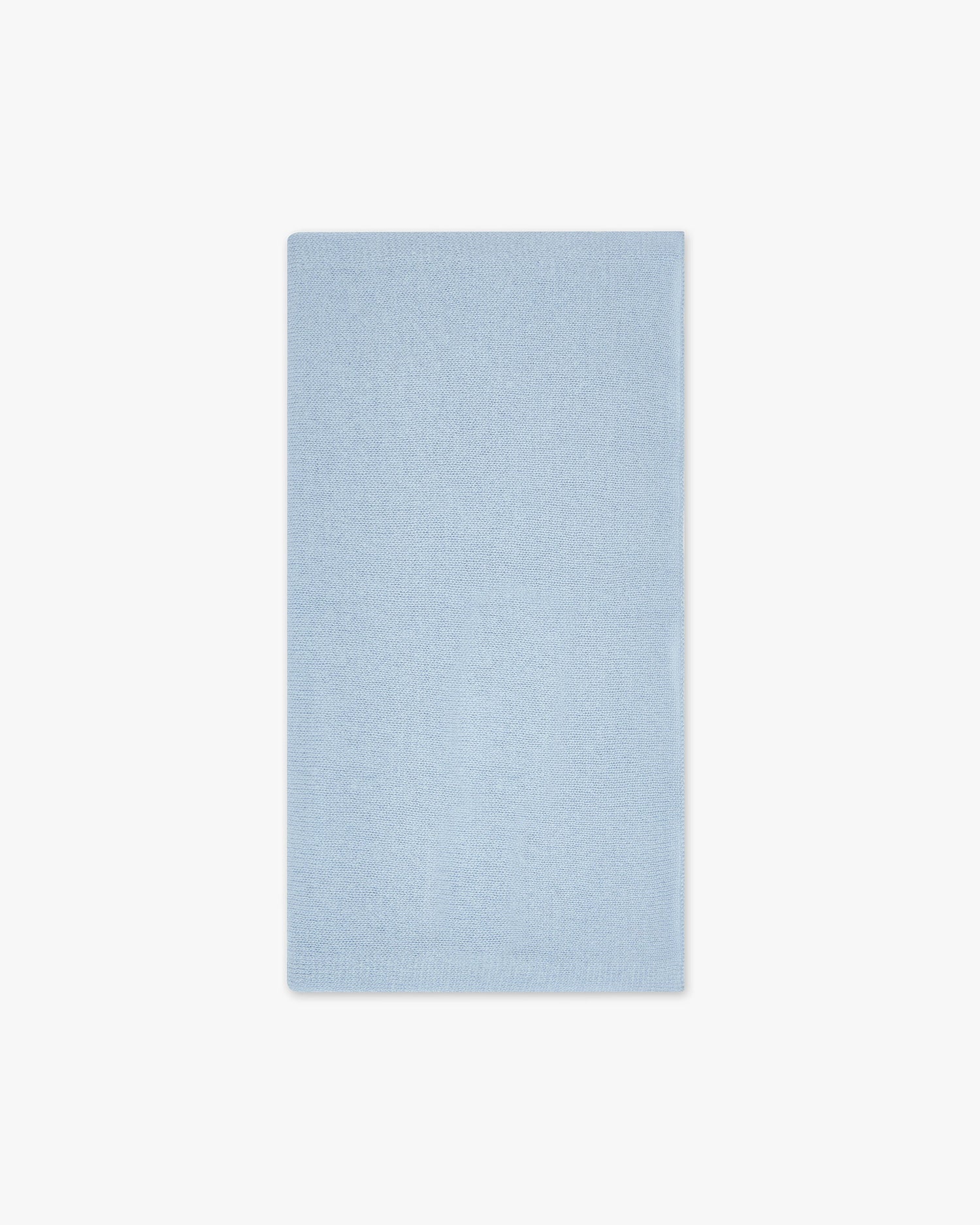 Men's Essential Maxi Scarf - Light Blue Cashmere