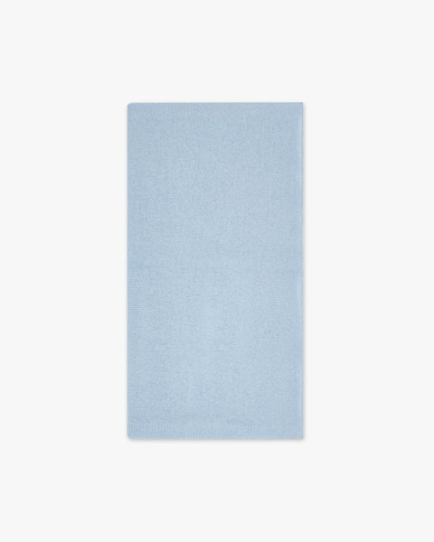 Men's Essential Maxi Scarf - Light Blue Cashmere