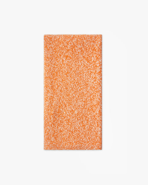 Men's Mouliné Maxi Scarf - Orange Lana / Cashmere