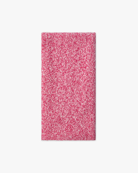 Men's Mouliné Maxi Scarf - Fuchsia Lana / Cashmere
