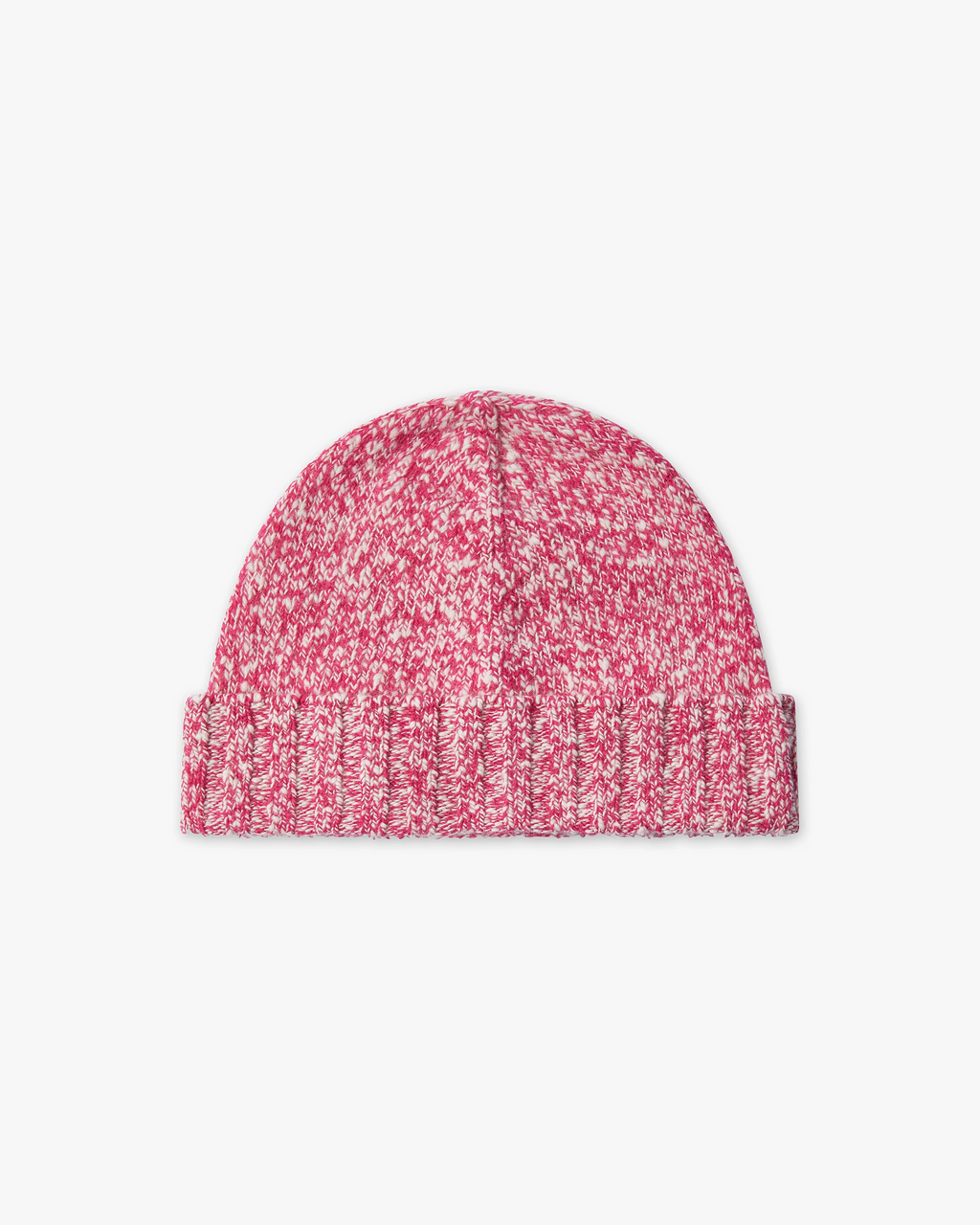 Men's Mouliné Hat - Fuchsia Lana / Cashmere