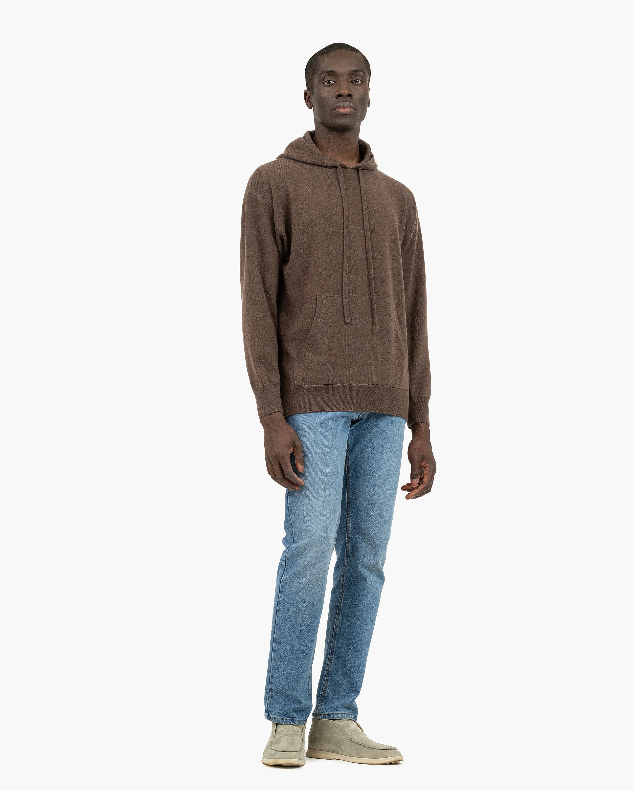 Men's Palisades Hoodie - Brown Cashmere