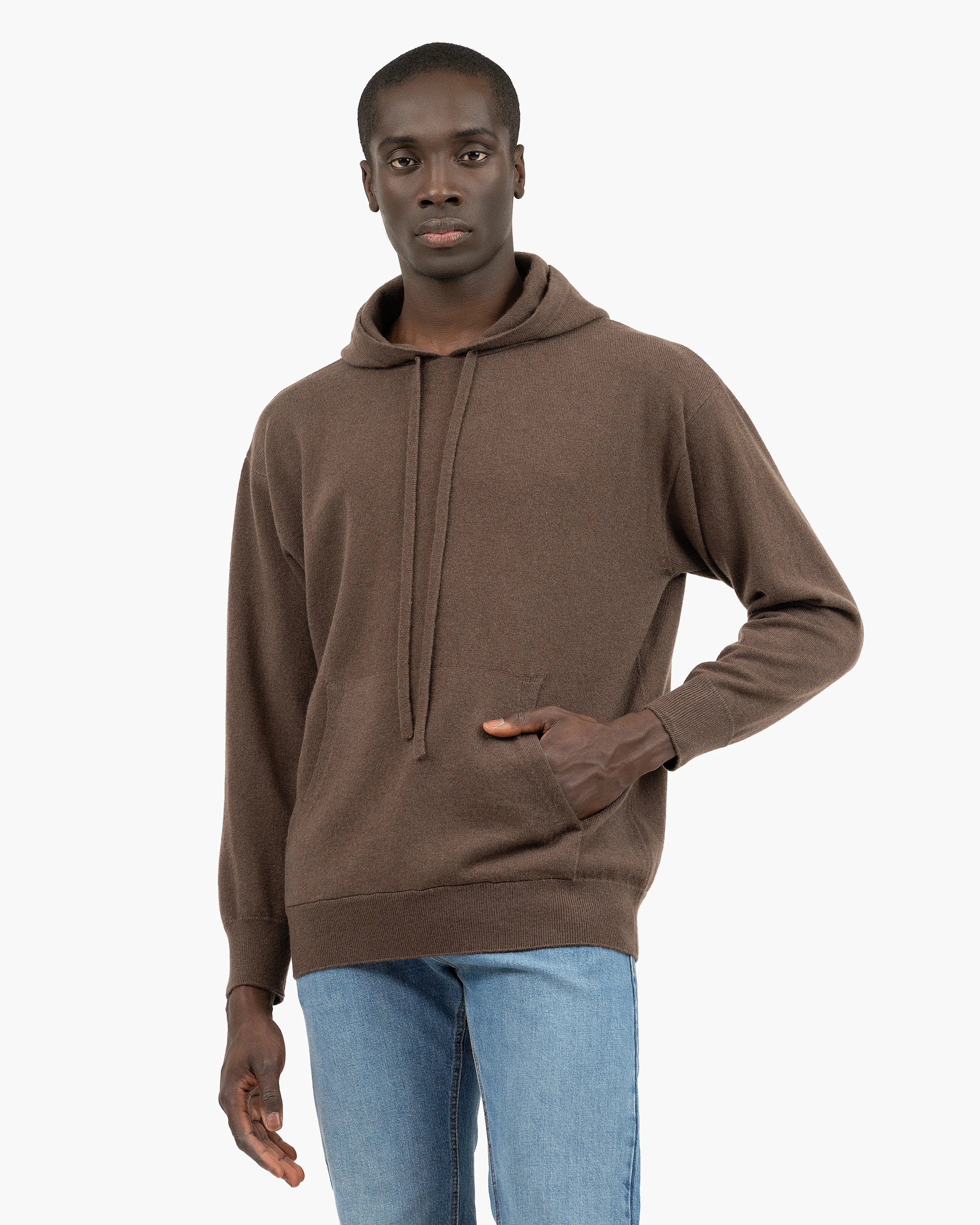 Men's Palisades Hoodie - Brown Cashmere