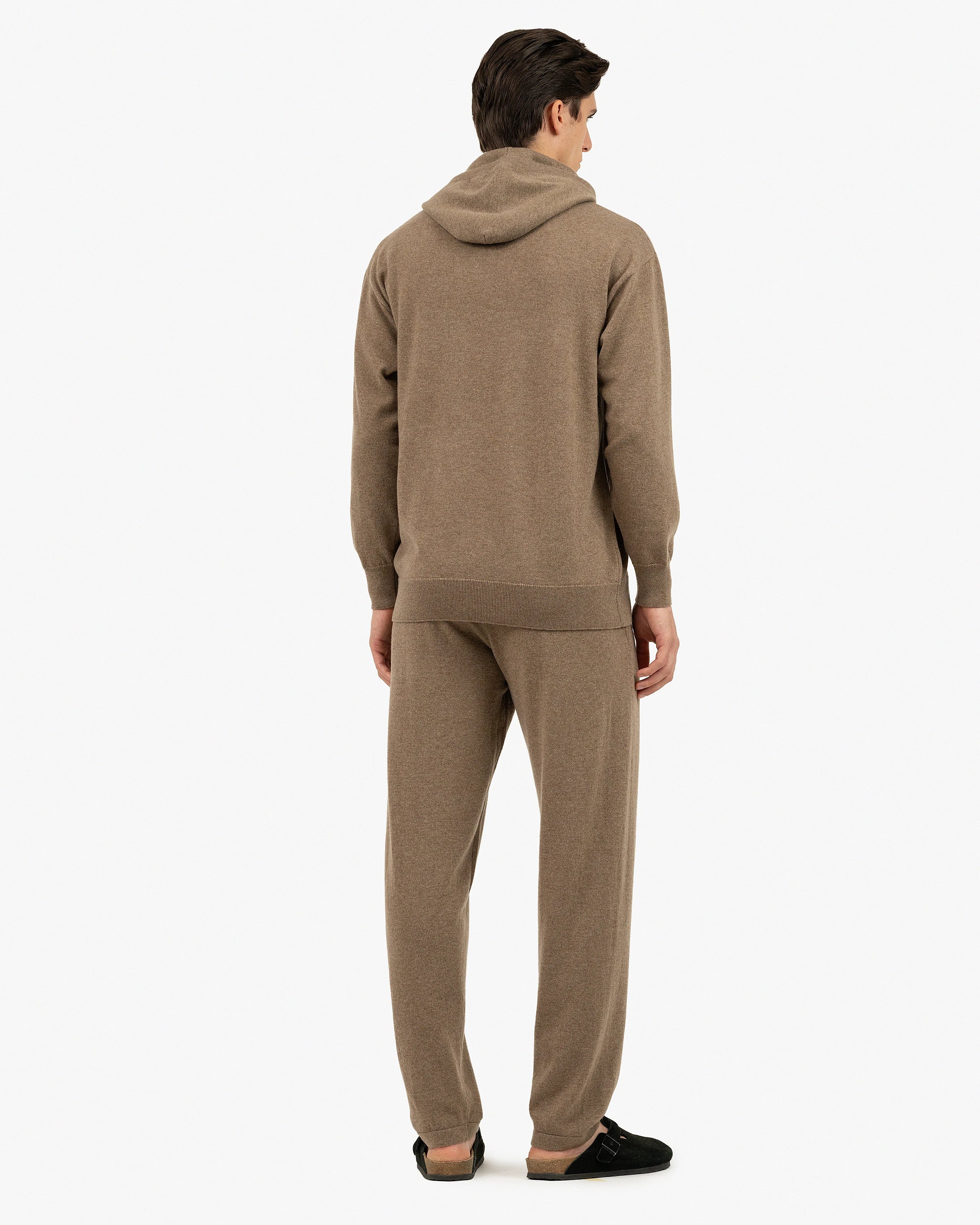 Men's Palisades Hoodie - Light Brown Cashmere