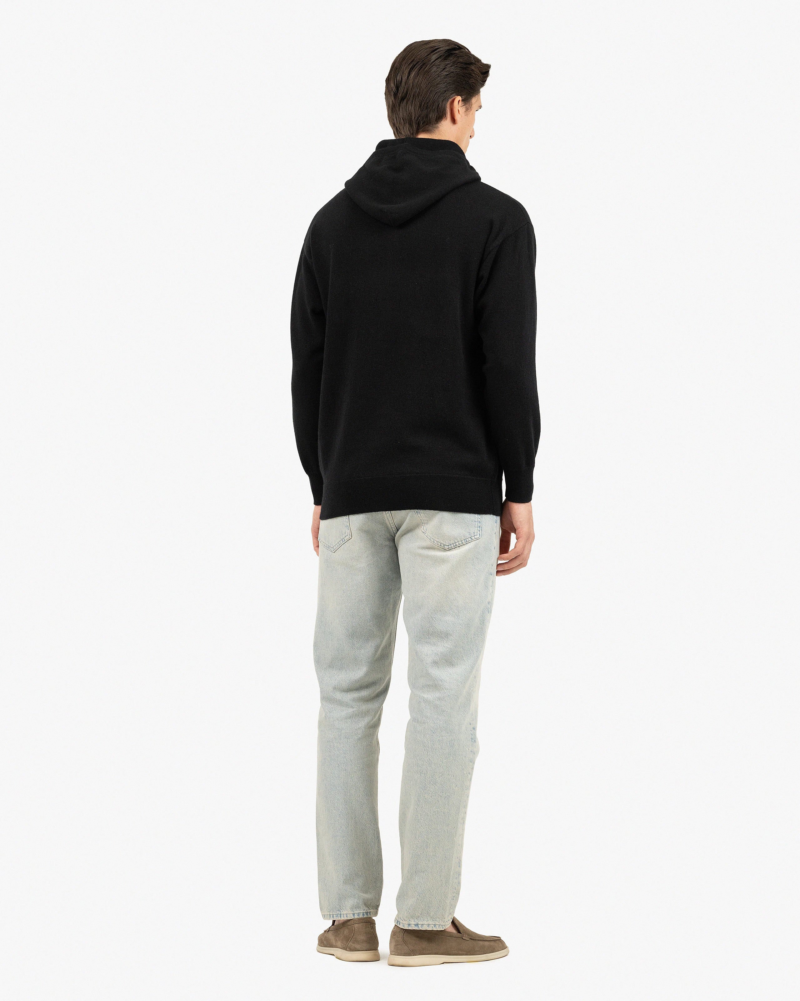 Men's Palisades Hoodie - Black Cashmere