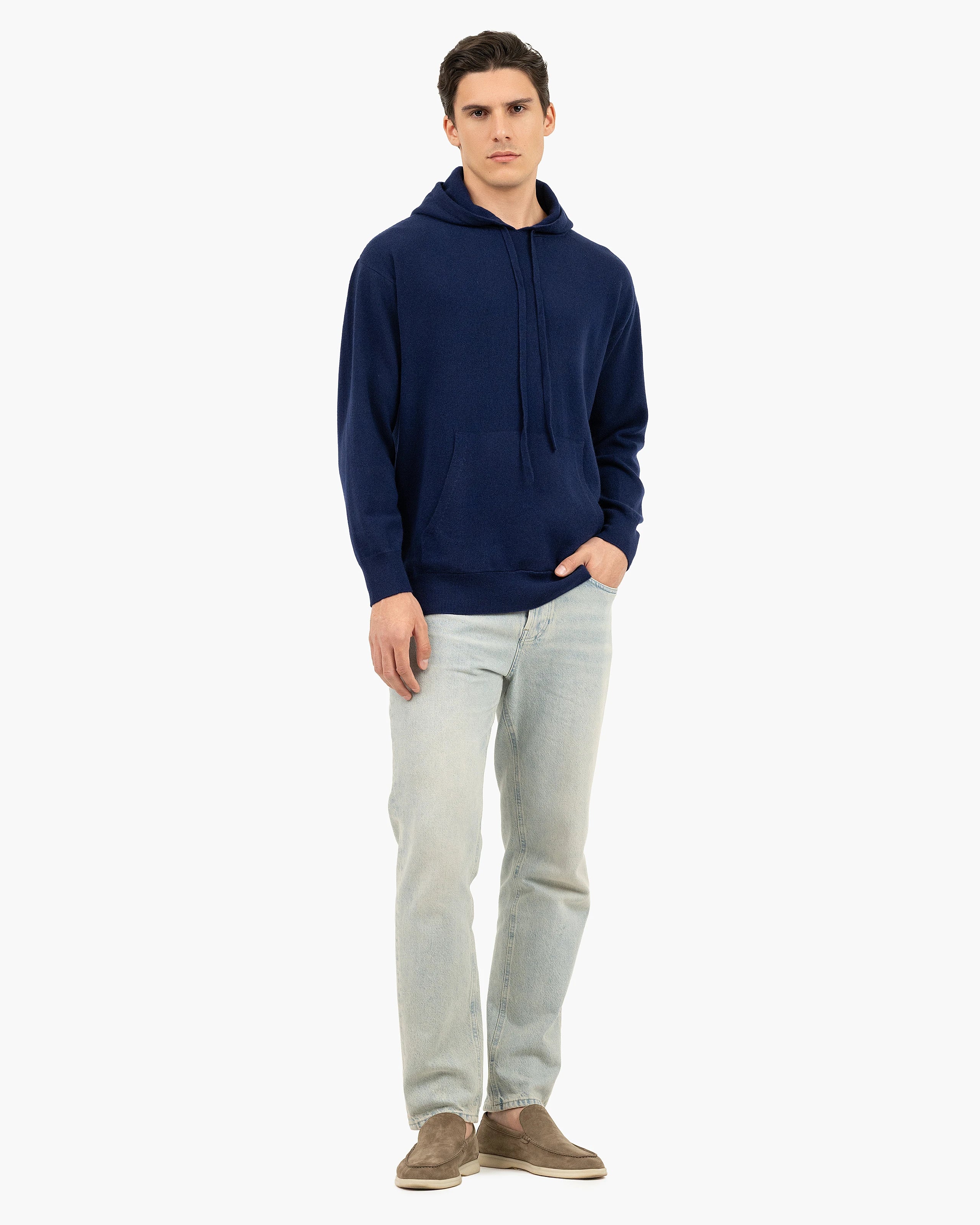 Men's Palisades Hoodie - Blue Cashmere