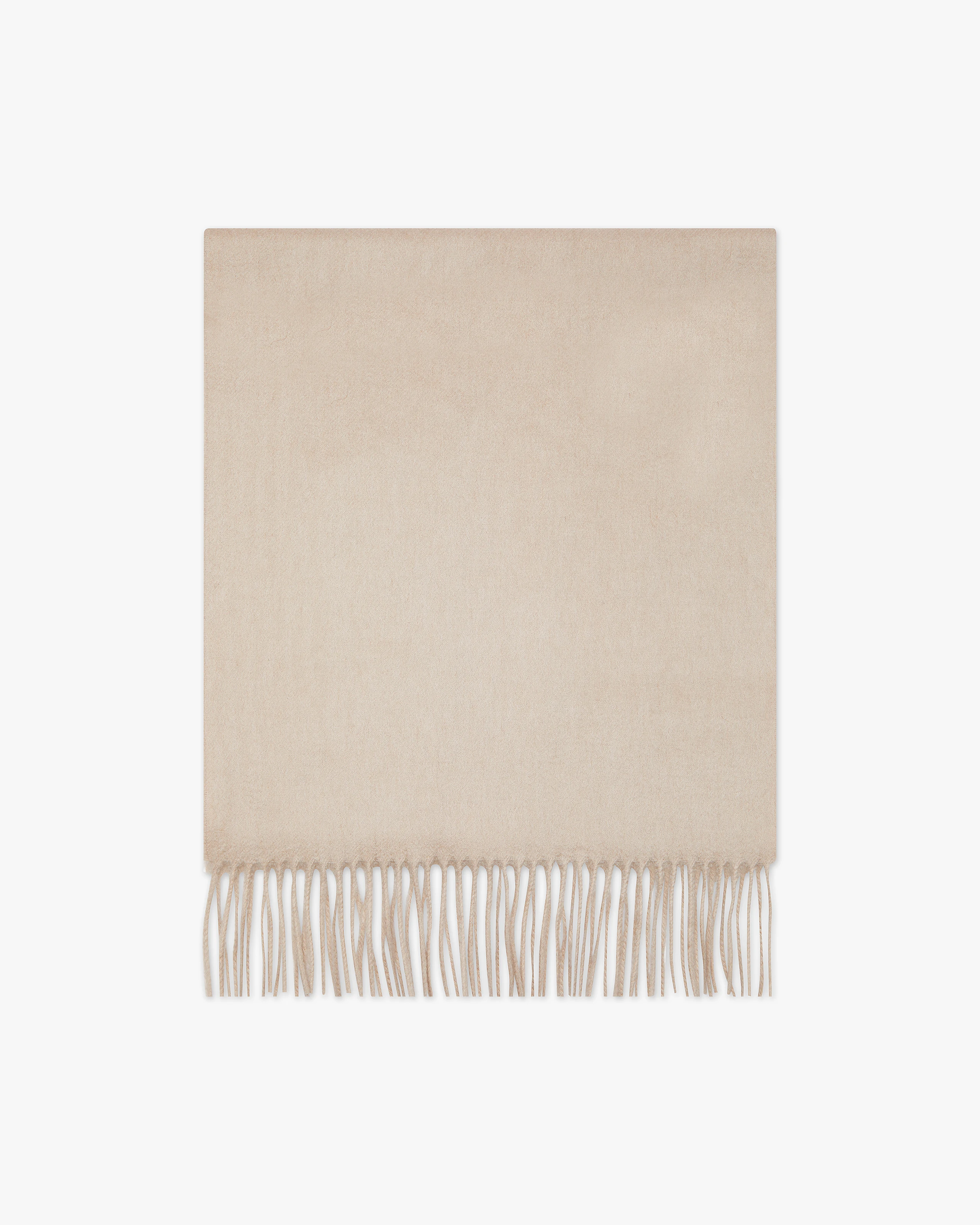Men's Courmayeur Scarf - Beige Cashmere