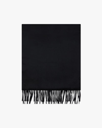 Men's Courmayeur Scarf - Black Cashmere