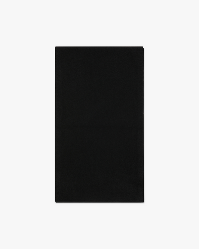 Men's Essential Scarf - Black Cashmere