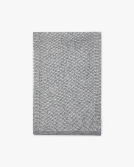 Men's San Carlo Scarf - Medium Grey Cashmere
