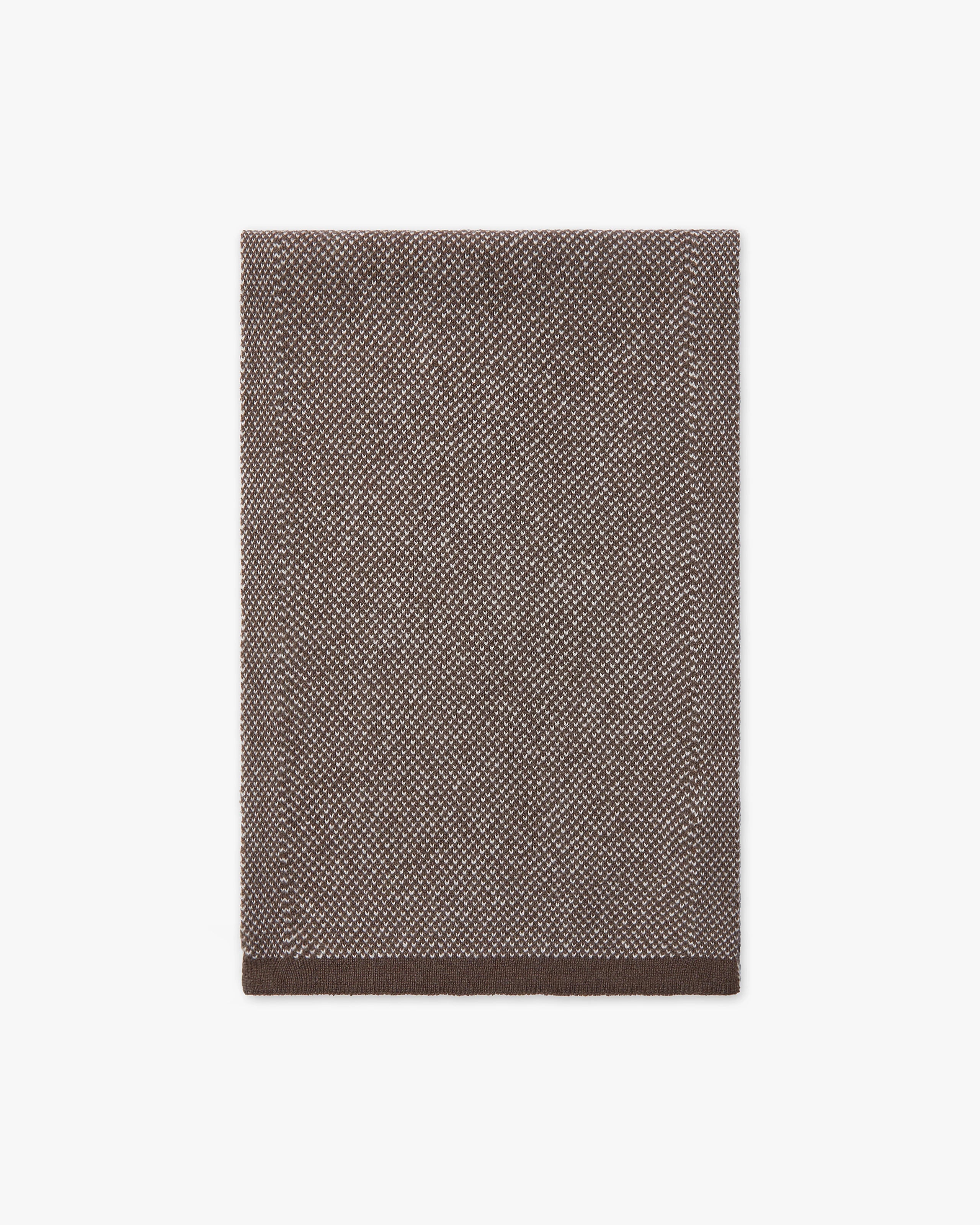 Men's San Carlo Scarf - Brown Cashmere