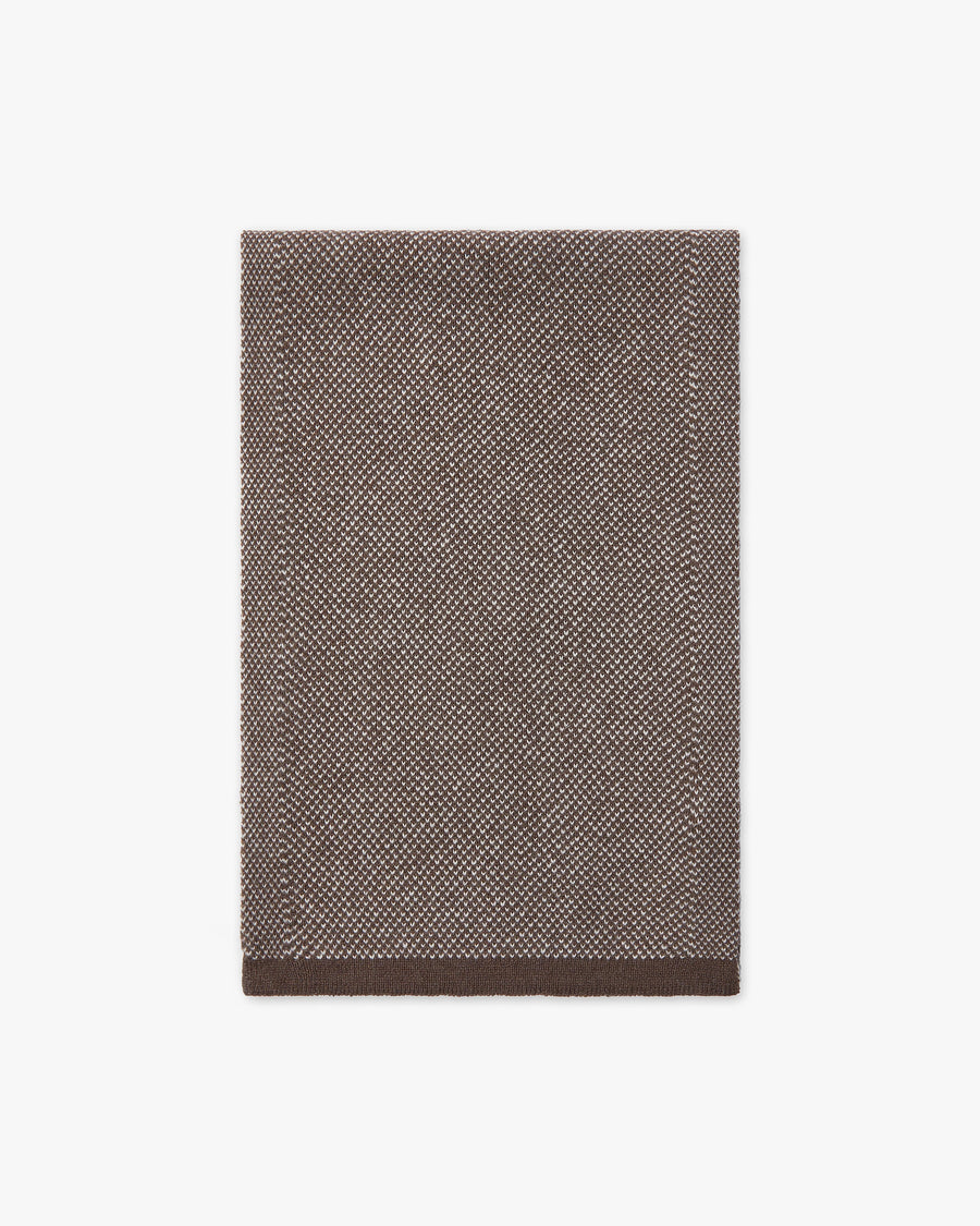 Men's San Carlo Scarf - Brown Cashmere