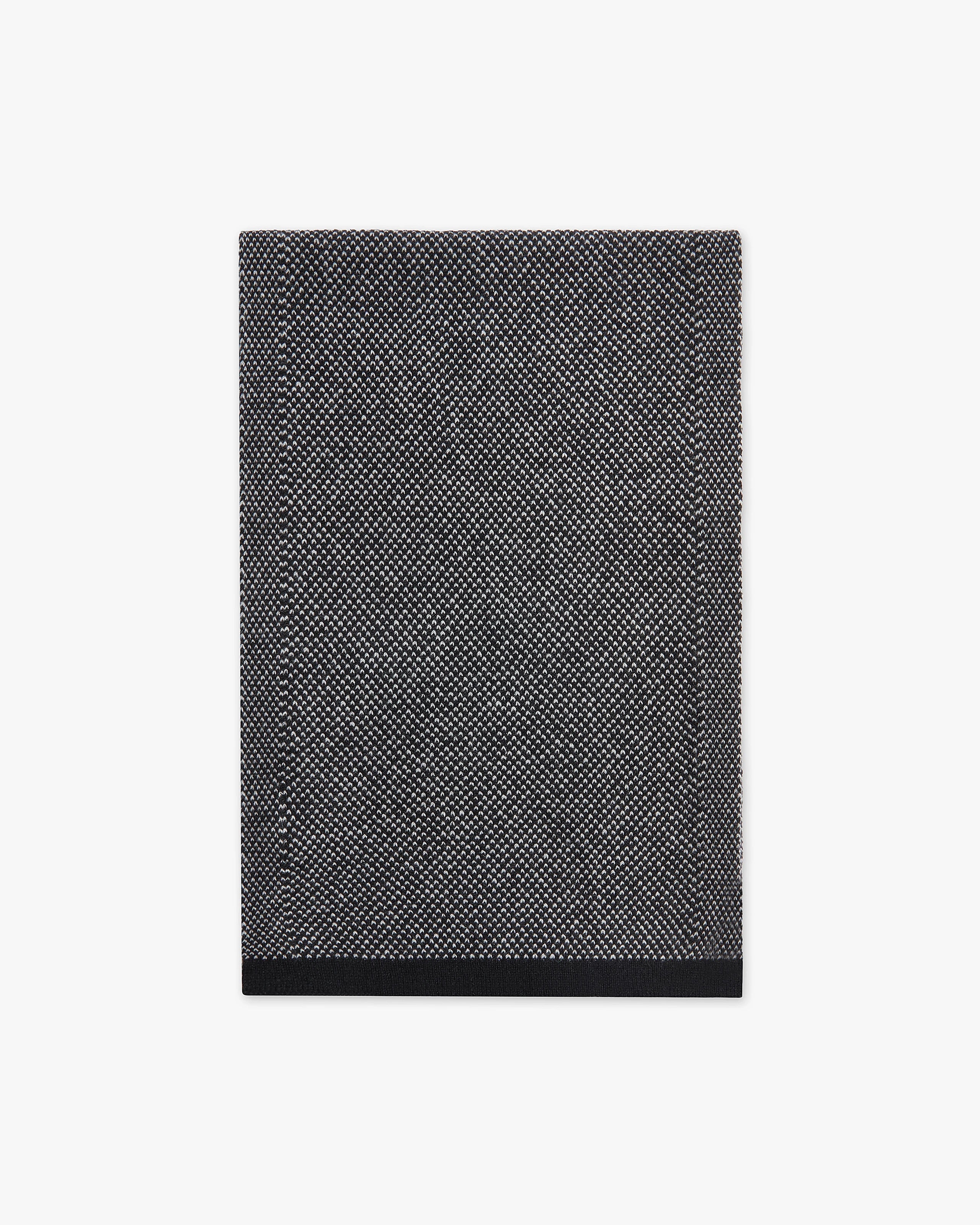 Men's San Carlo Scarf - Black Cashmere