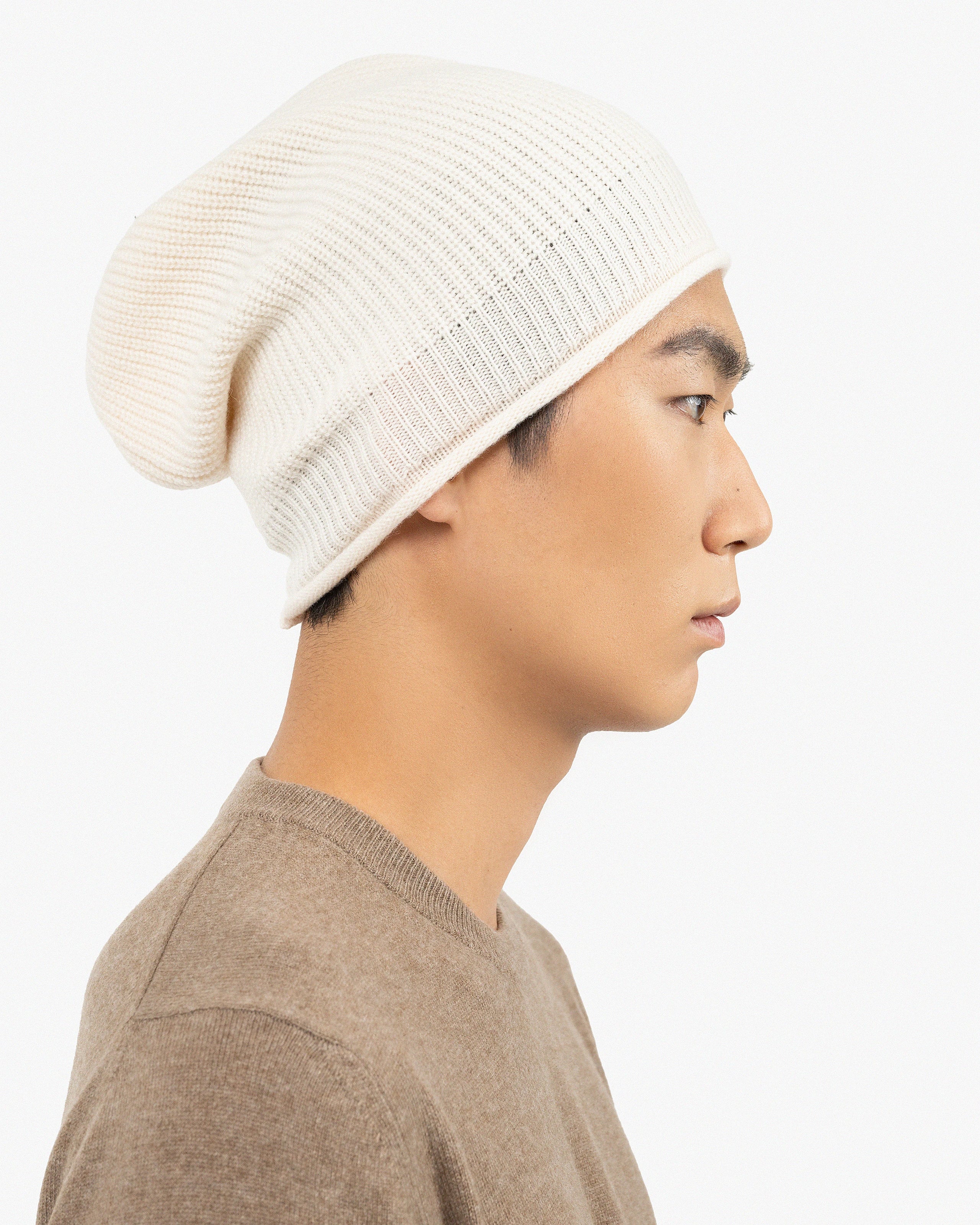 Men's Sebastian Hat - White Cashmere