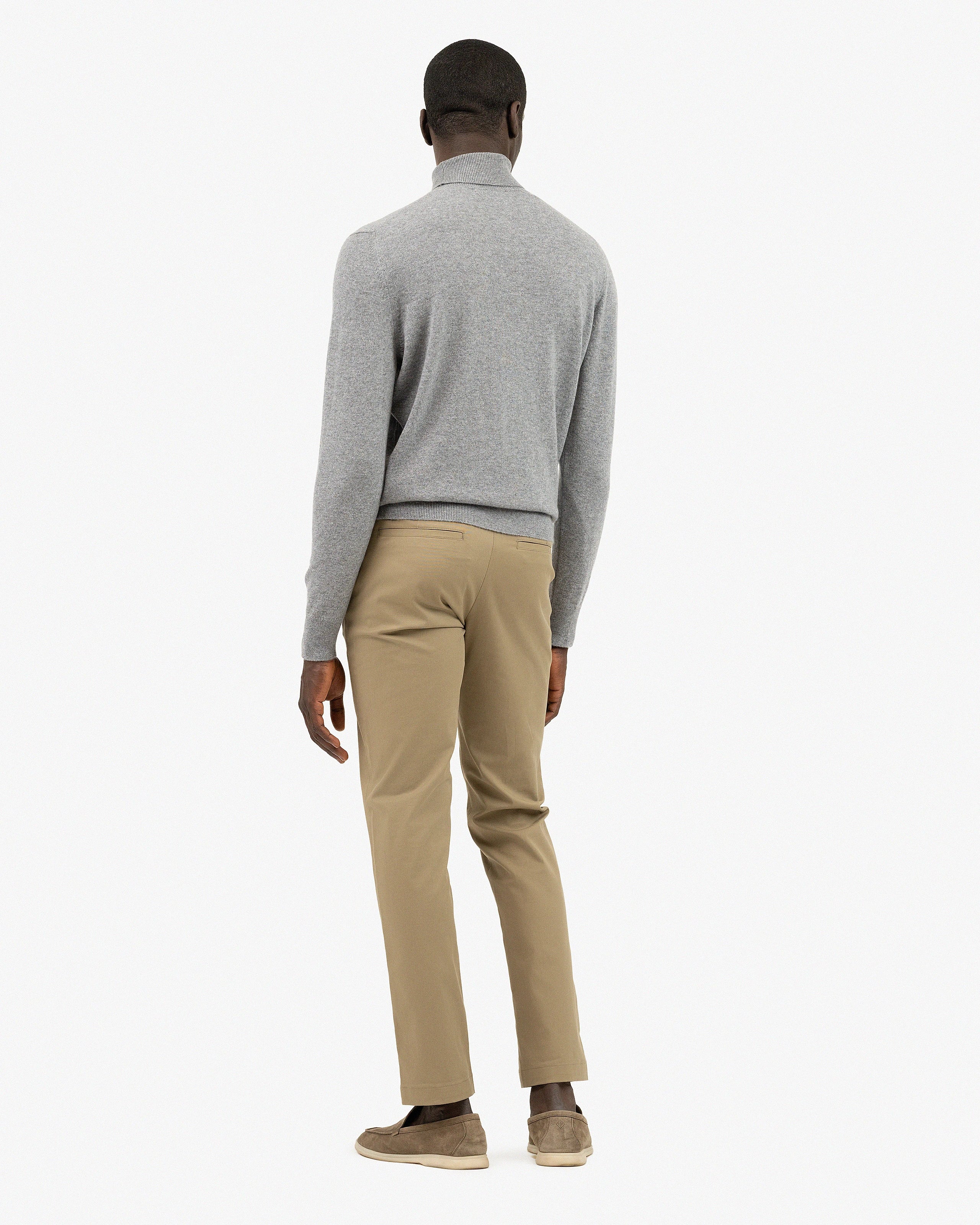 Men's Sevile Turtleneck Sweater - Grey Cashmere