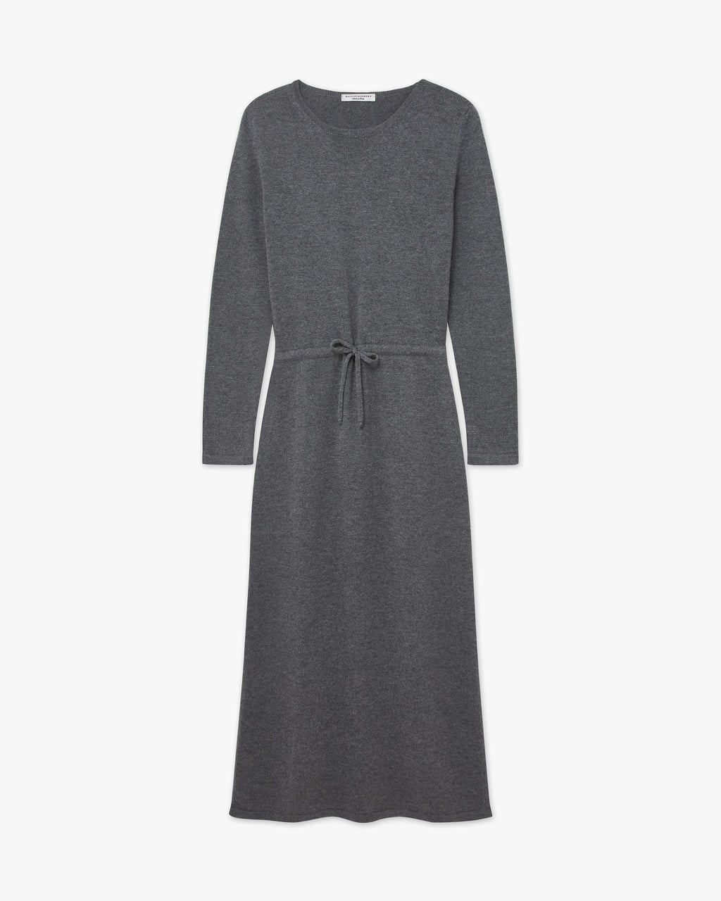 grey wool midi dress Self-Portrait