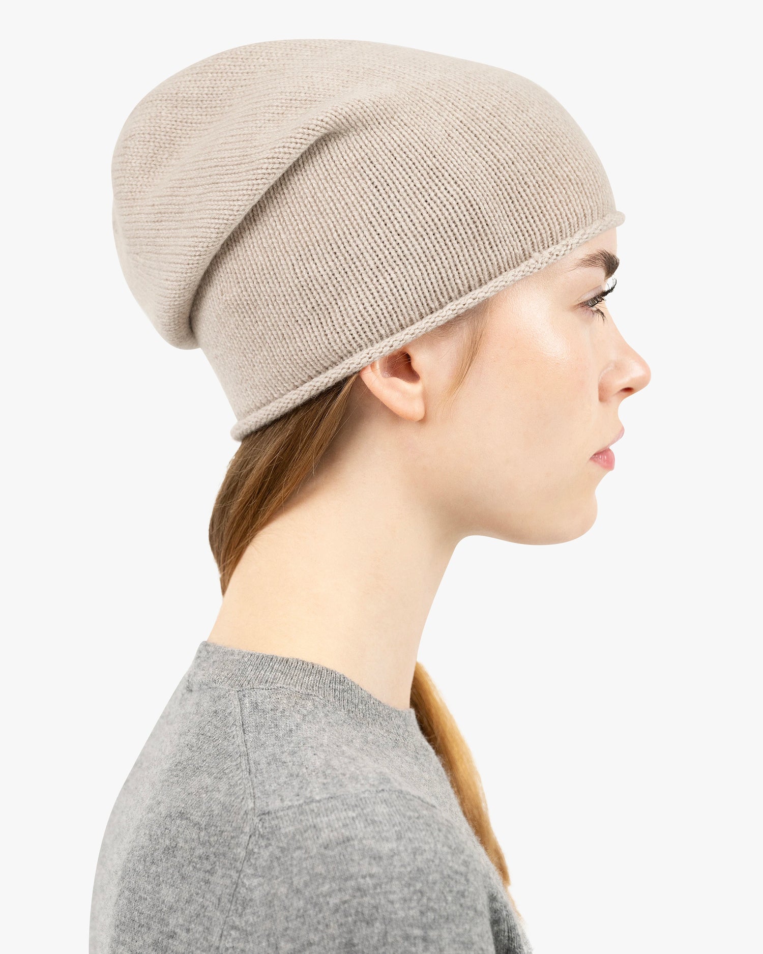Oliver Hat - Beige Cashmere