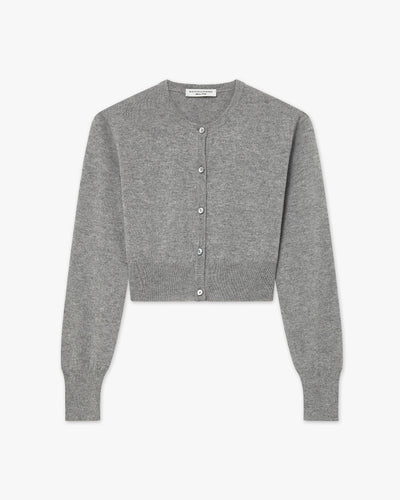 Ostuni Shrug Cardigan - Medium Grey Cashmere