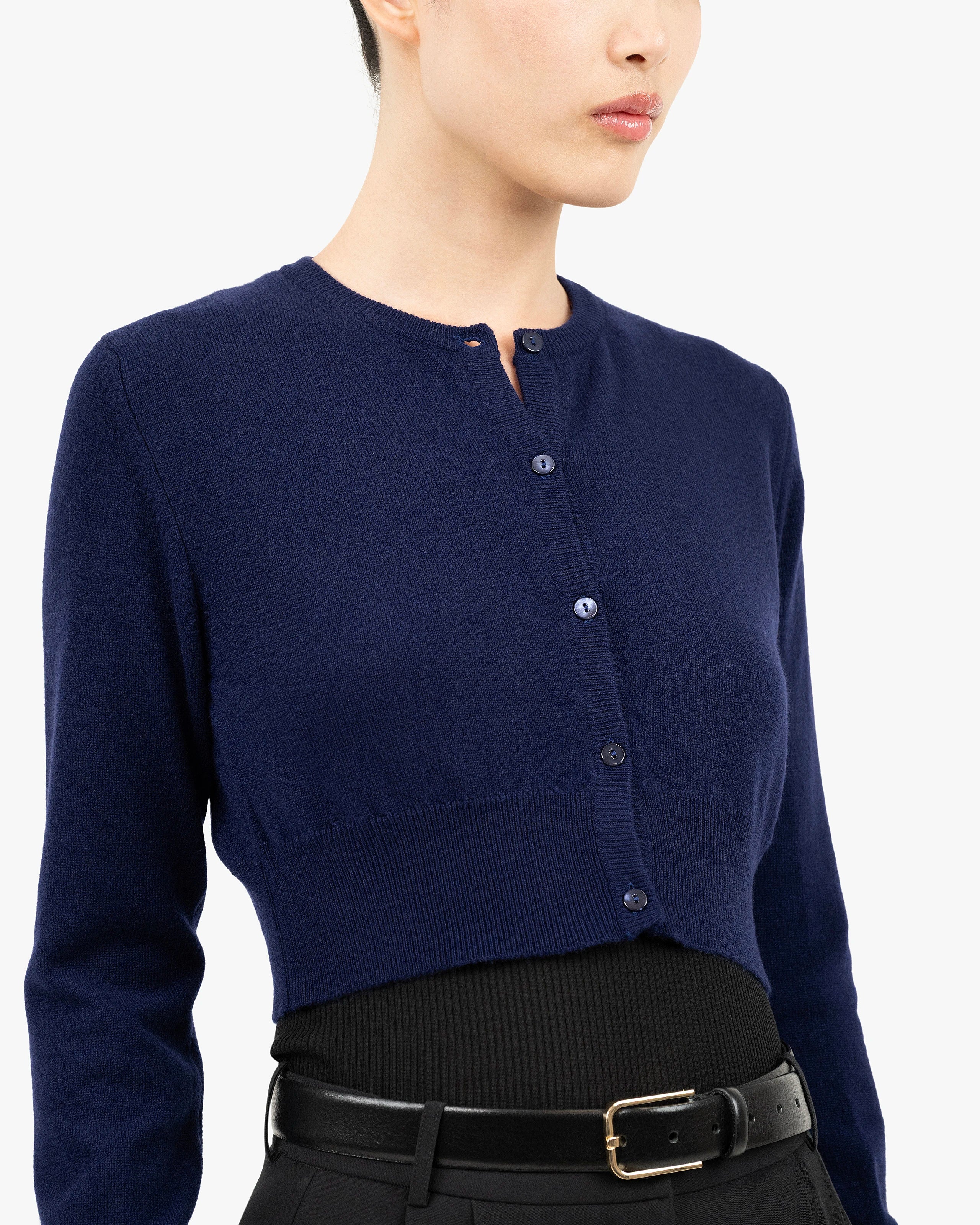Ostuni Shrug Cardigan - Blue Cashmere