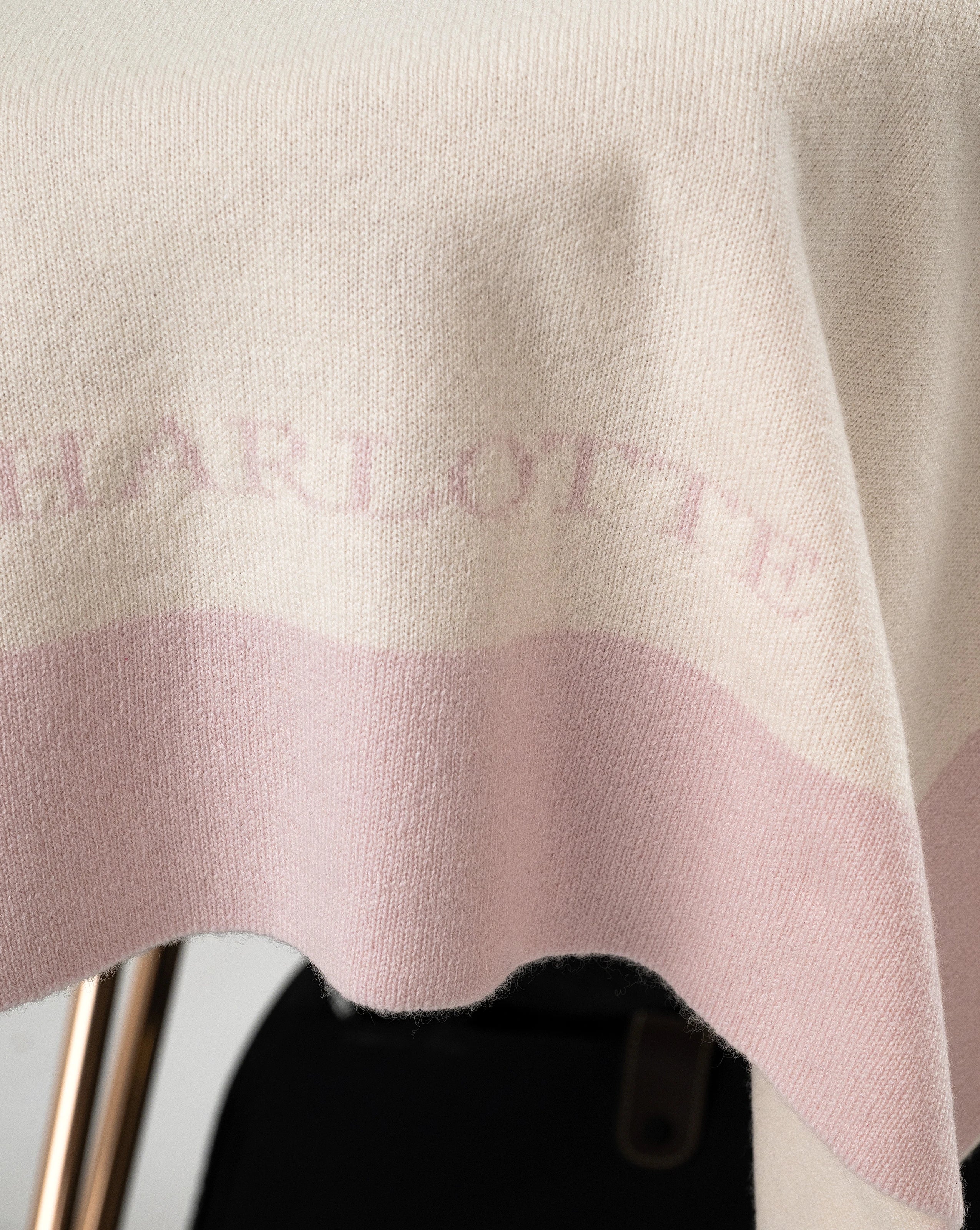 Personalized Baby Blanket - Pink Cashmere