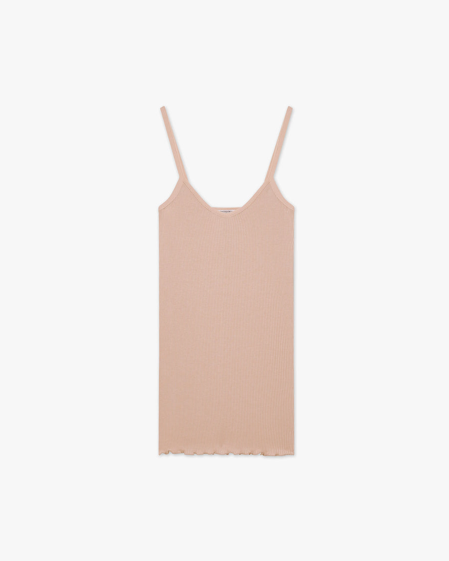 Pleated Top - Blush Cotone / Seta