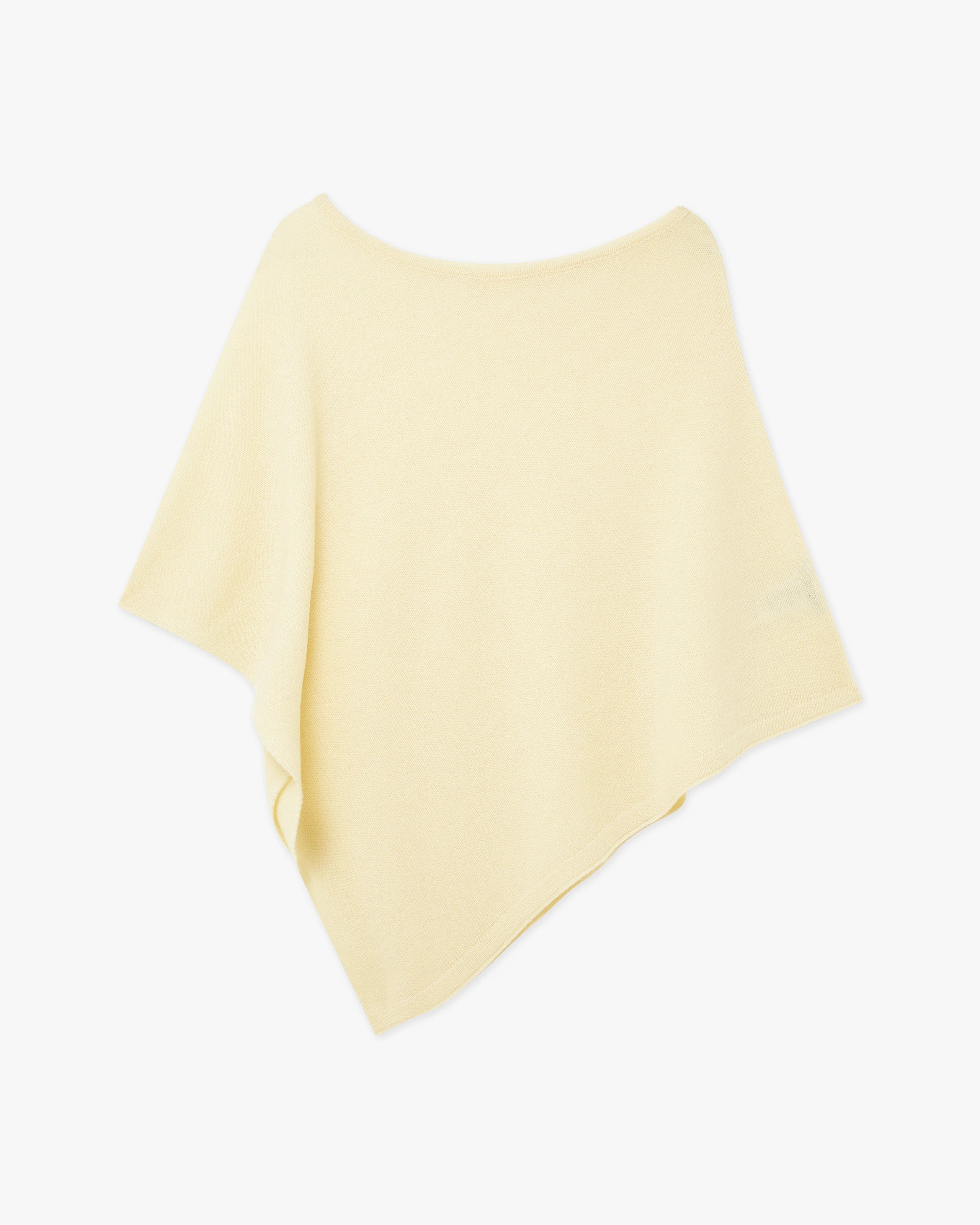 Ostuni Poncho - Yellow Cashmere