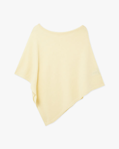 Ostuni Poncho - Yellow Cashmere