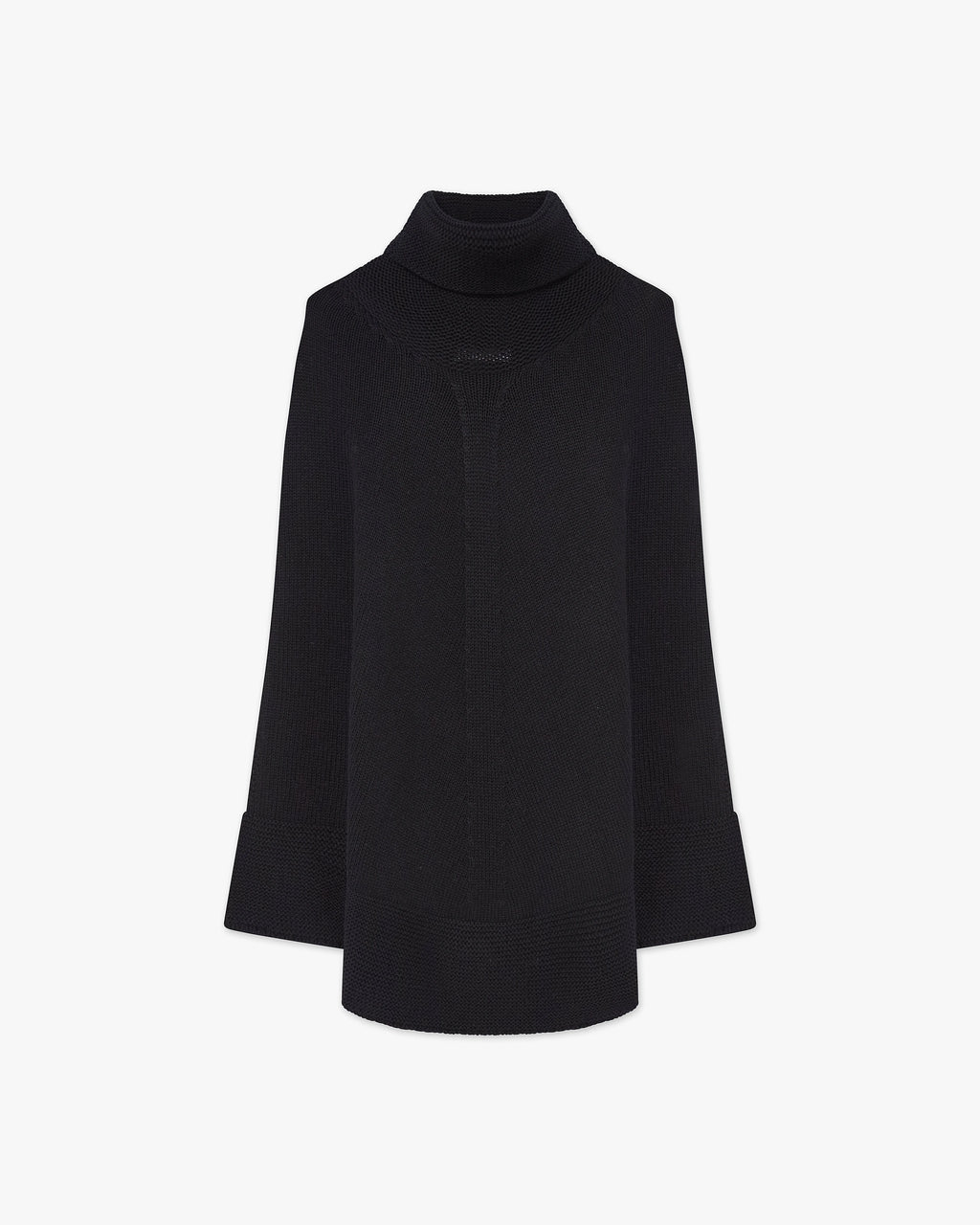 Selva Poncho - Black Cashmere