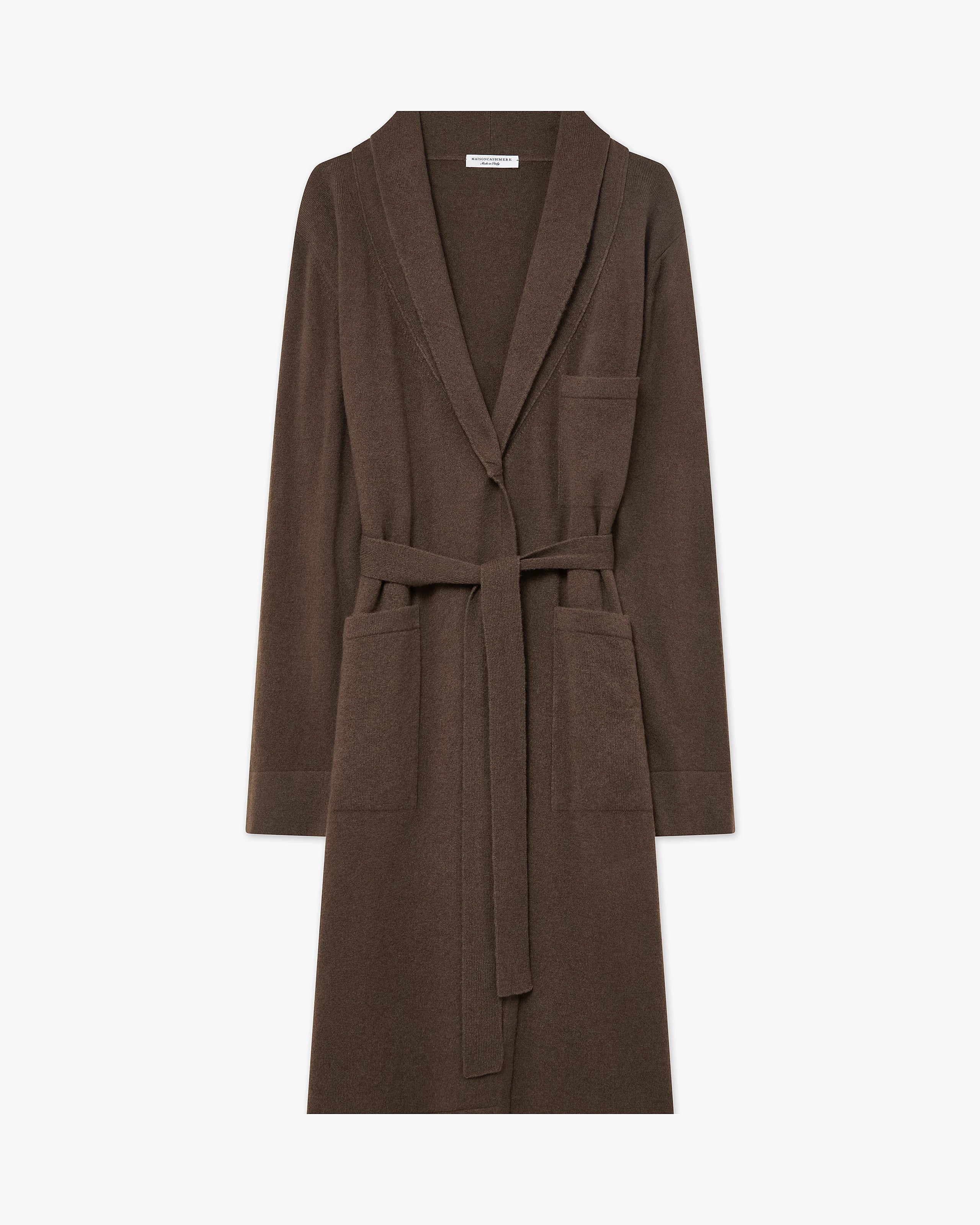 Oberon Robe - Brown Cashmere