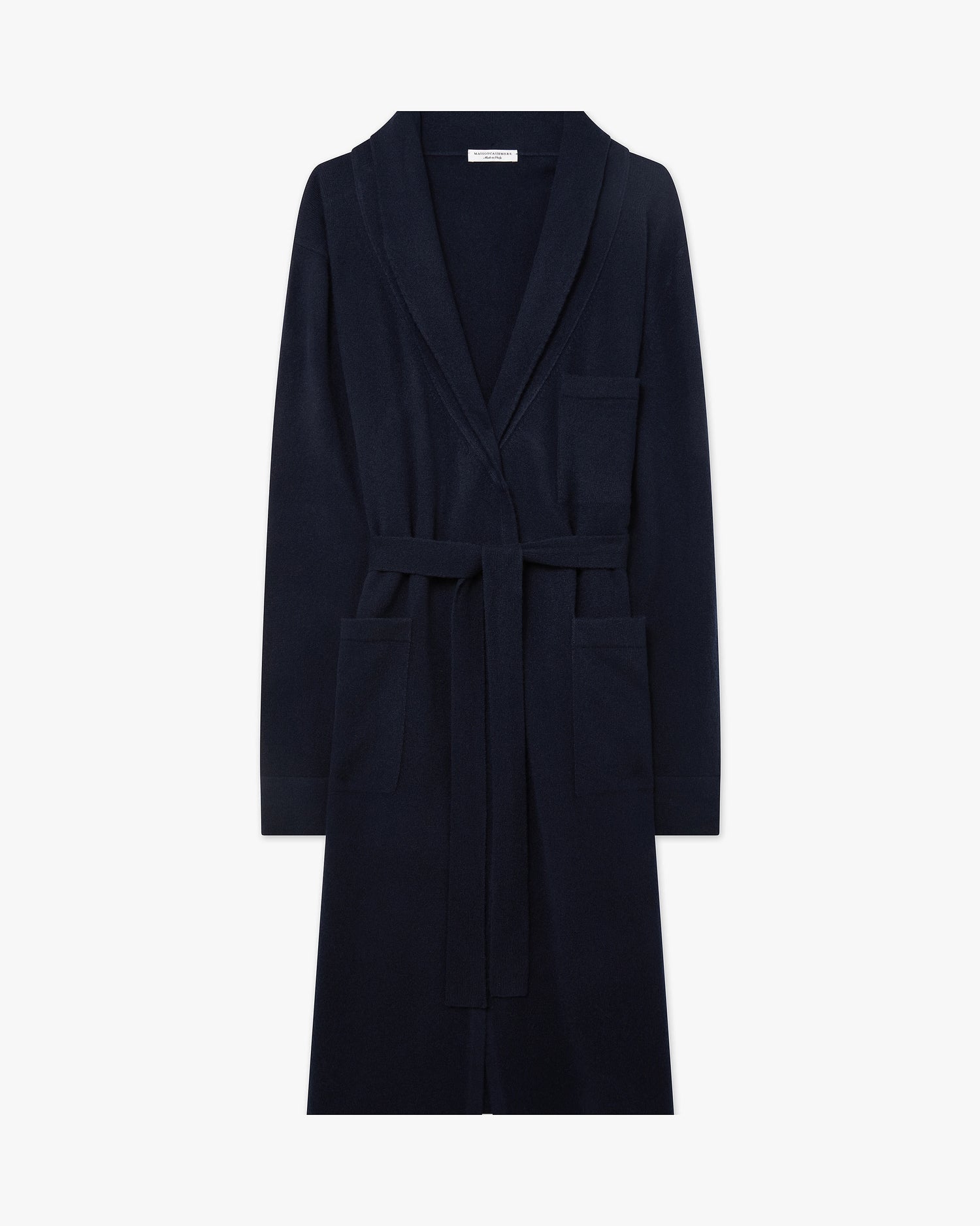 Oberon Robe - Night Blue Cashmere