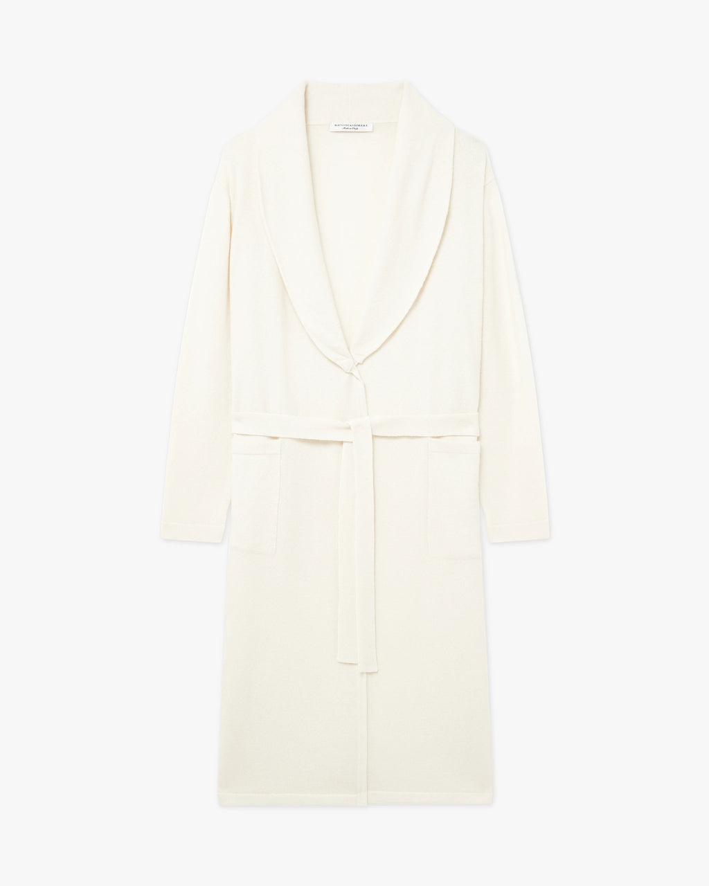 Lorien Robe - White Cashmere