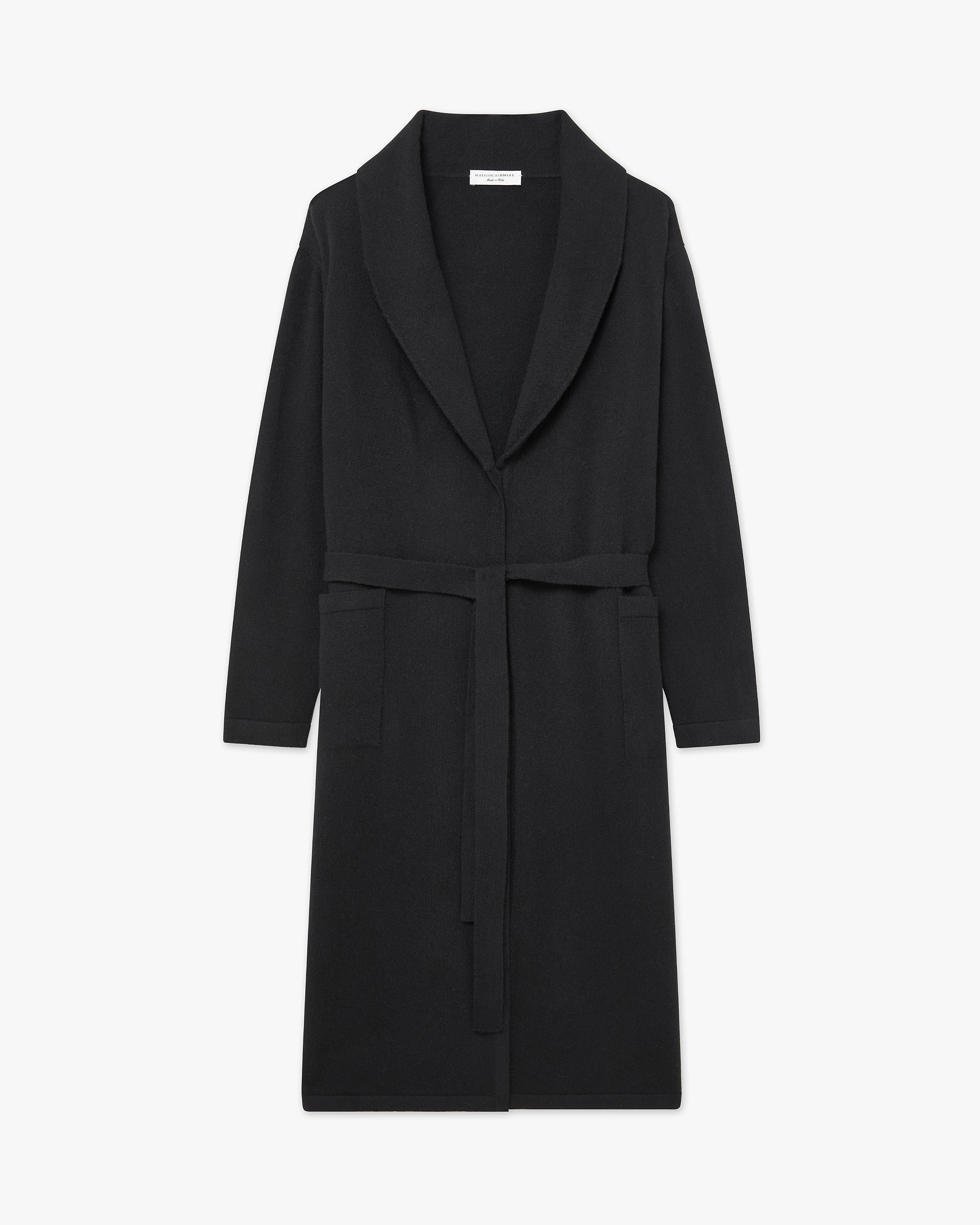 Lorien Robe - Black Cashmere