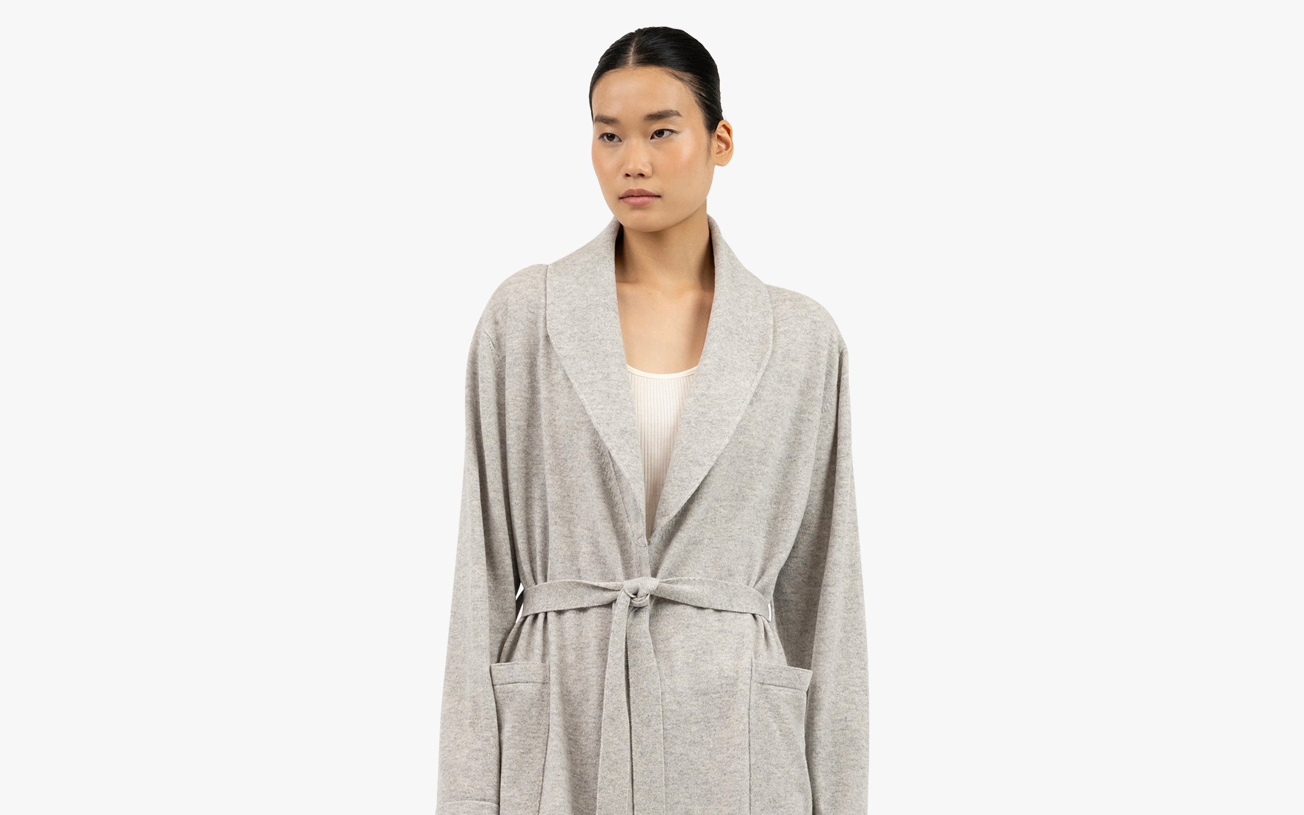 Cashmere Infinity Wrap - Taupe | MaisonCashmere