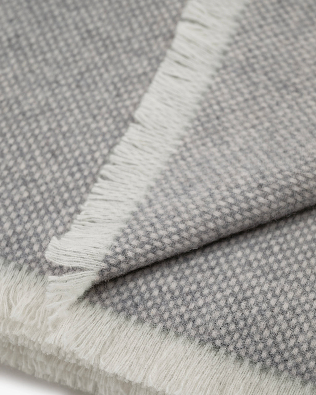Soffio Throw Blanket - Grey Cashmere
