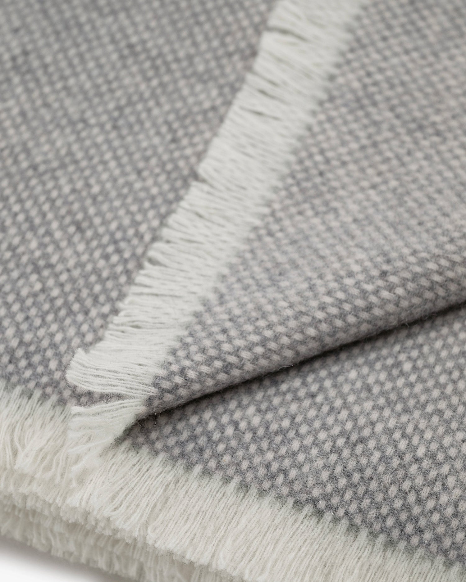 Soffio Throw Blanket - Grey Cashmere