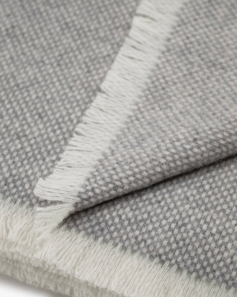 Soffio Throw Blanket - Grey Cashmere
