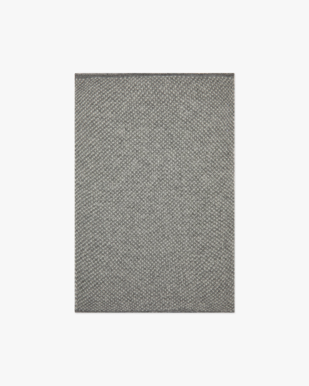 Two-Tone Neck Warmer - Medium Grey Cashmere