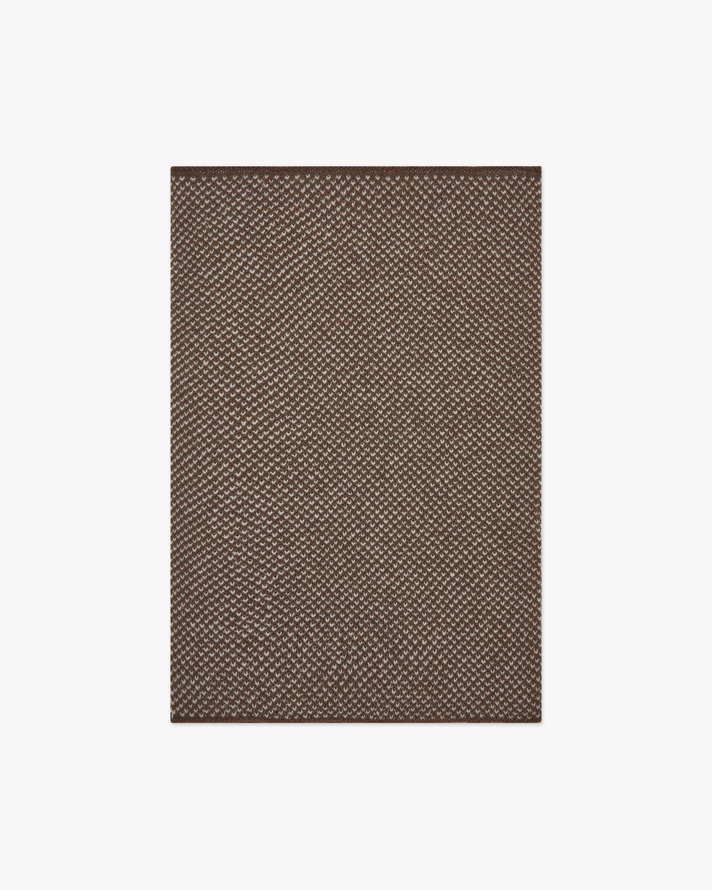 Two-Tone Neck Warmer - Brown Cashmere