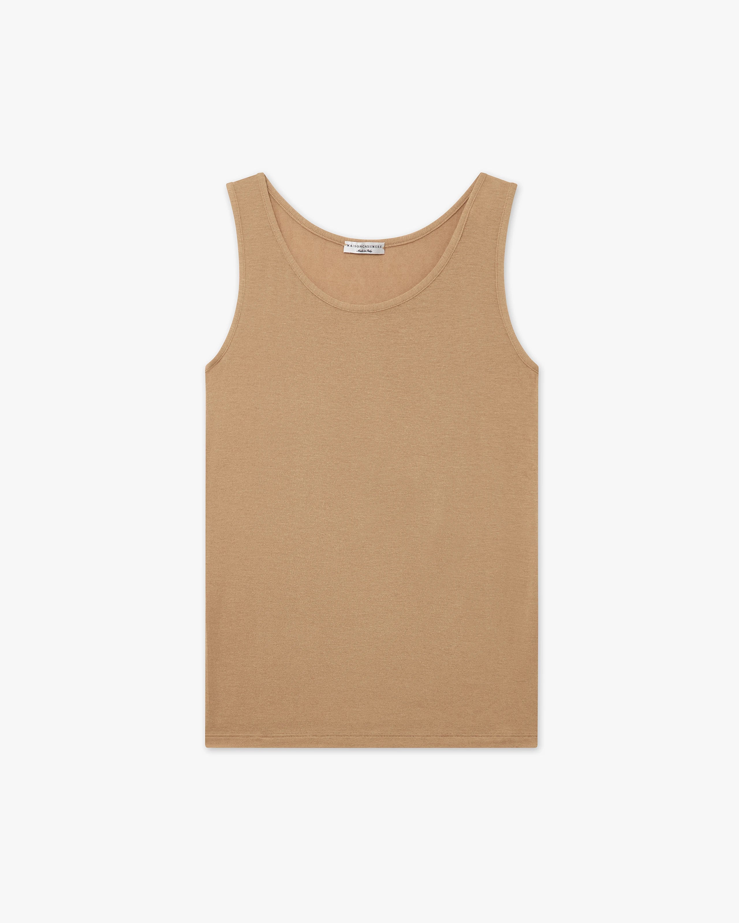 Ultralight Tank Top - Camel Modal / Cashmere