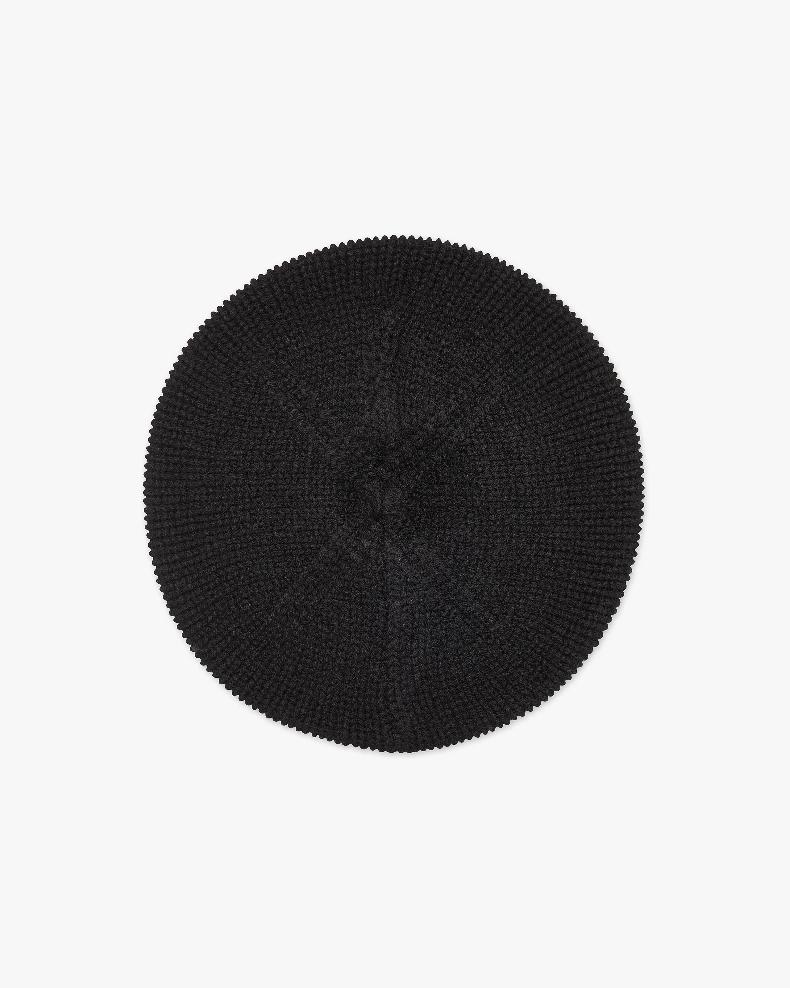 Virginia Beret - Black Cashmere