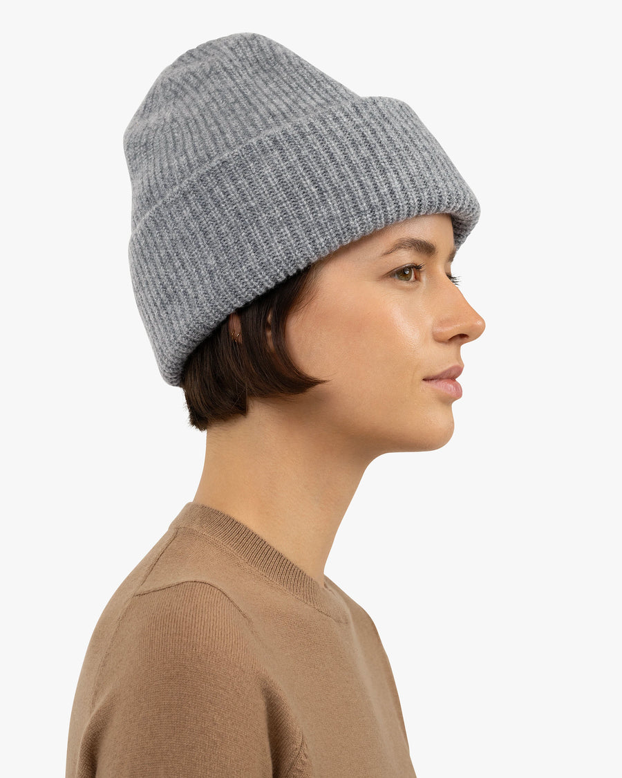 Women's Aspen Hat - Medium Grey Cashmere