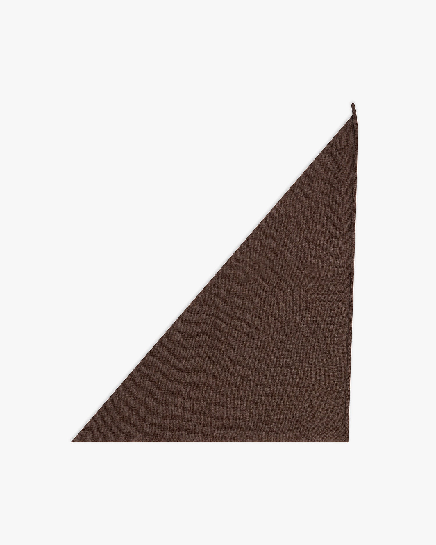 Women's Bandana Scarf - Brown Cashmere