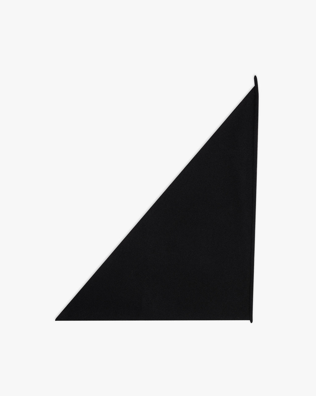 Women's Bandana Scarf - Black Cashmere