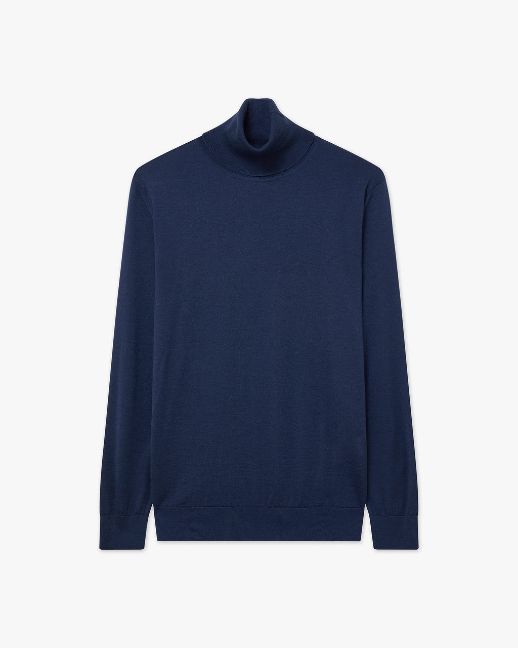 Women's Belvoir Turtleneck Sweater - Blue Cashmere / Seta
