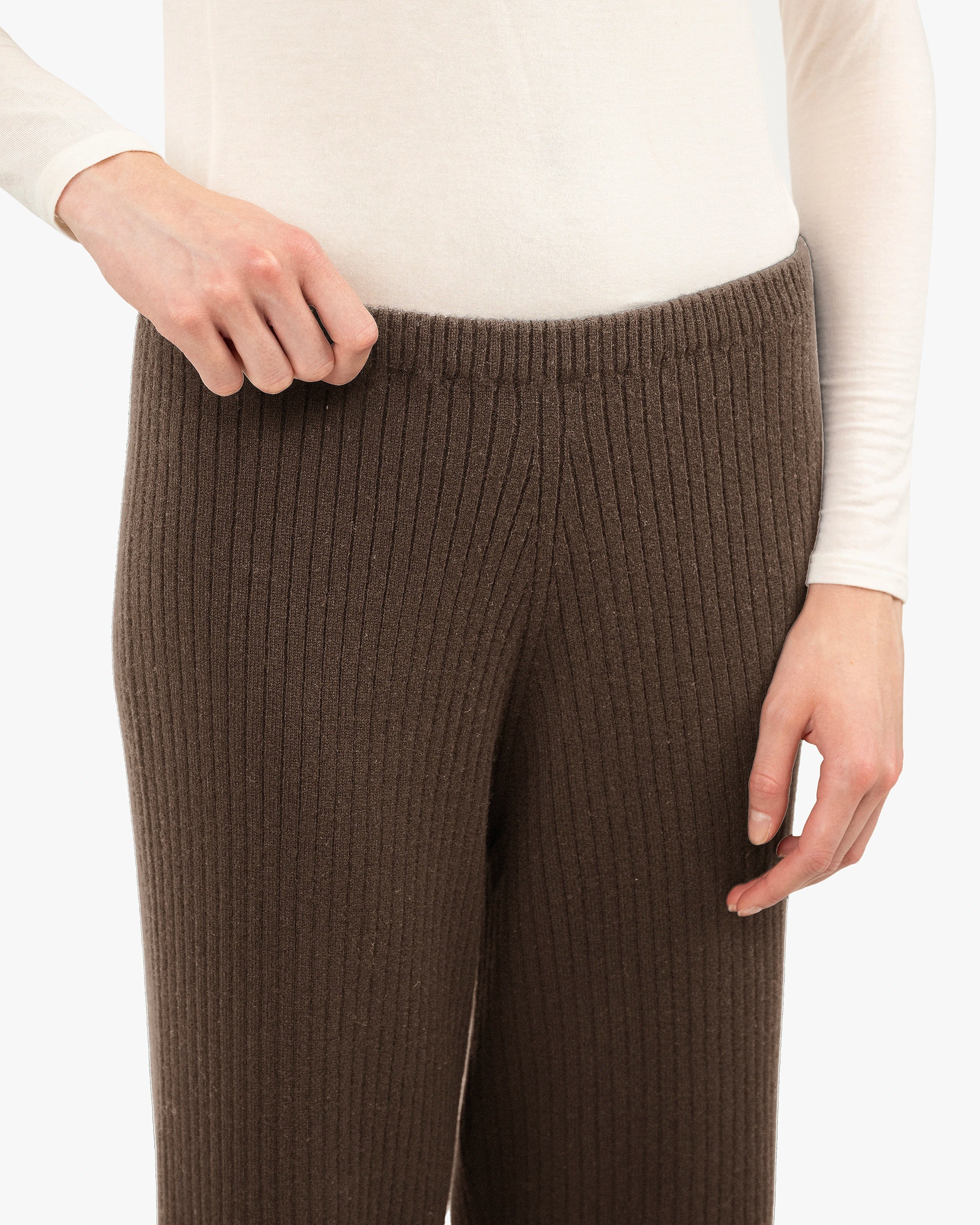 Women's Brera Sweatpants - Brown Cashmere