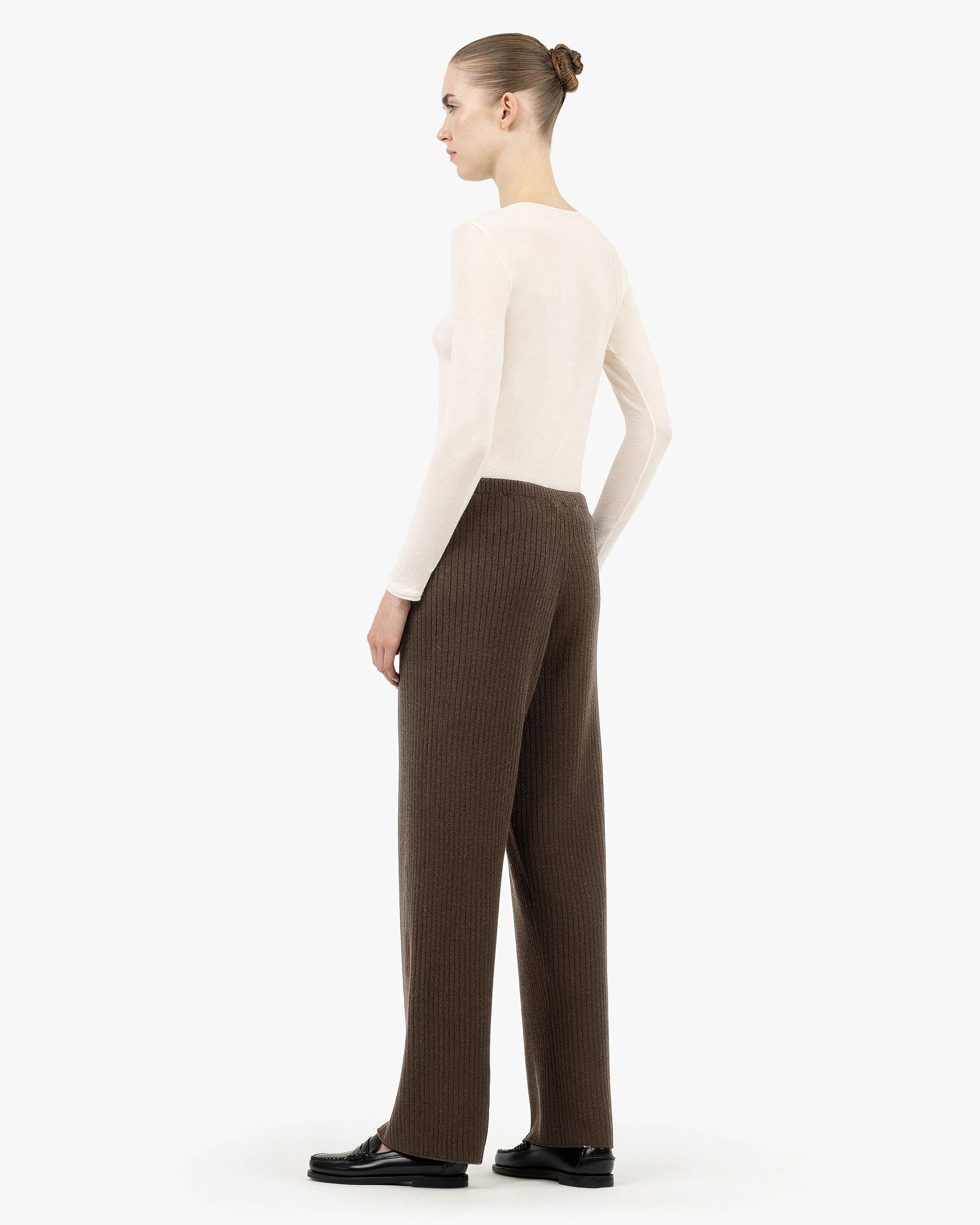 Women's Brera Sweatpants - Brown Cashmere